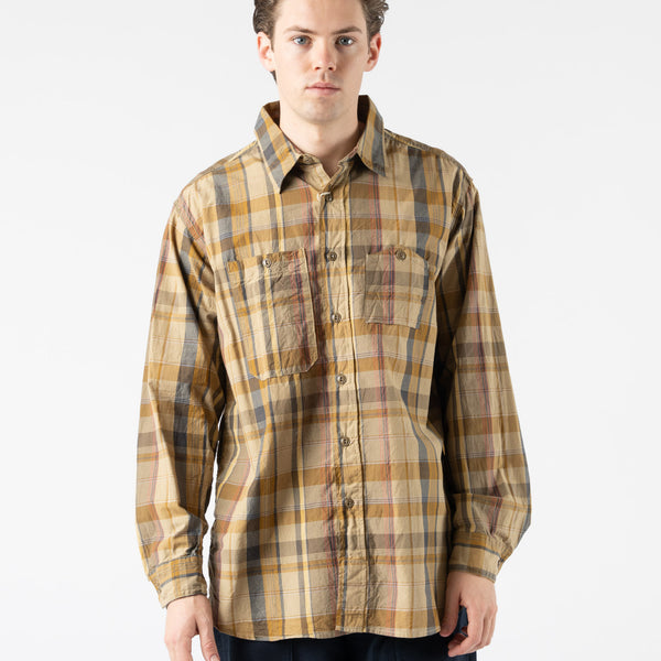 MC Shirt Jacket - Olive Heavyweight Cotton Ripstop