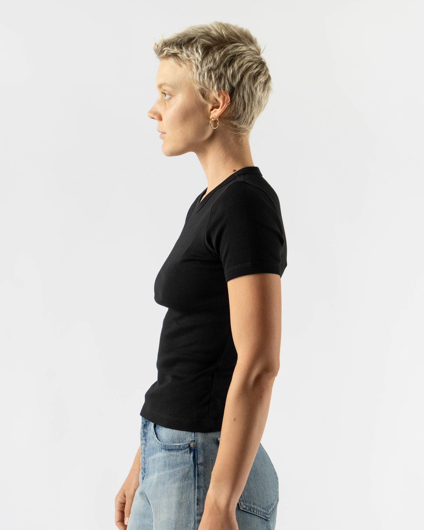 FLORE FLORE Car Tee in Black