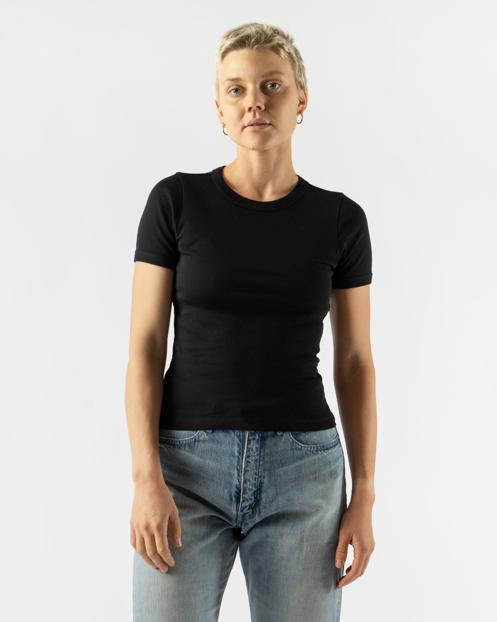 FLORE FLORE Car Tee in Black