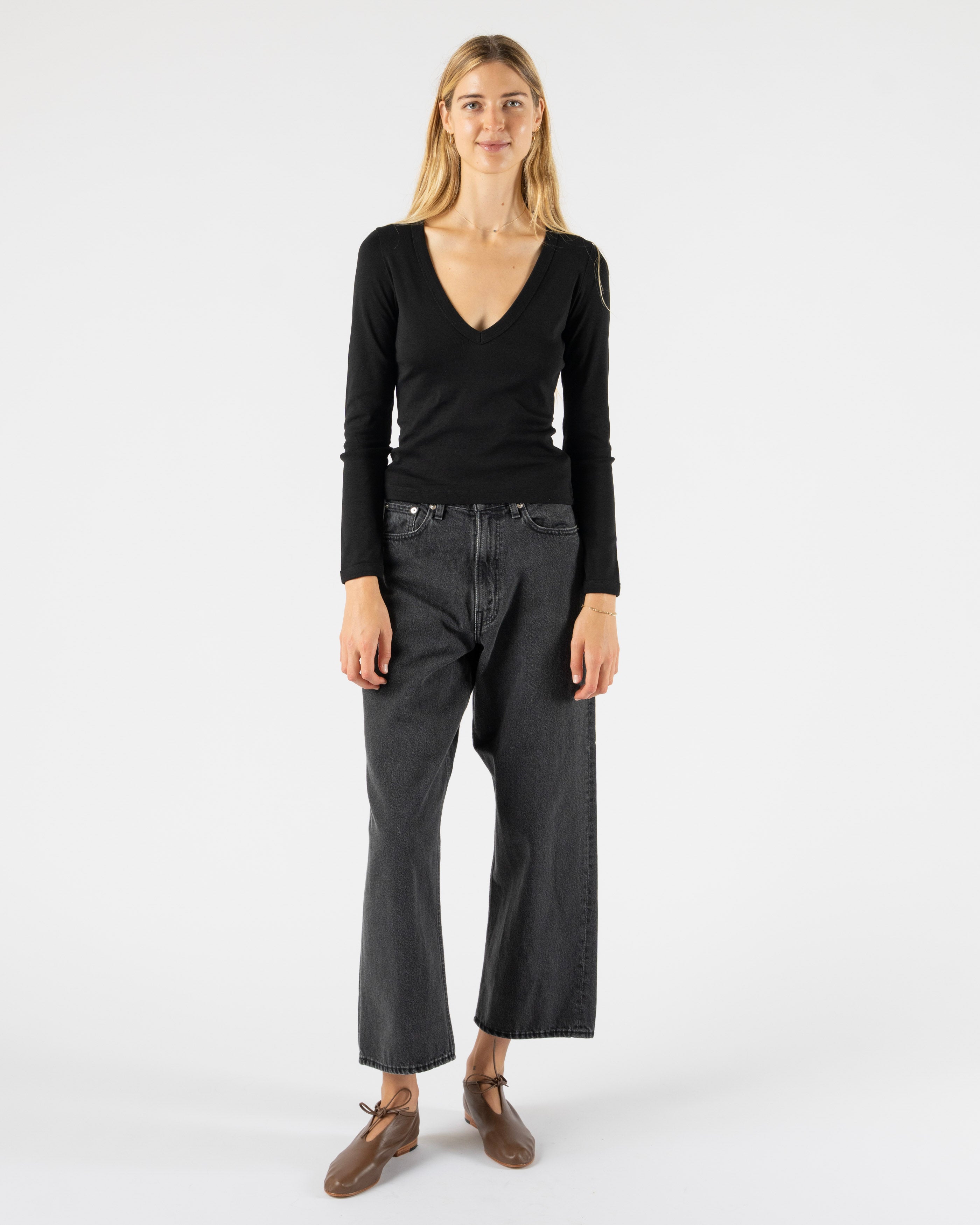FloraCoreロンTFlowerlongsleeveshitsBlack FLORE FLORE Dewi Tank in Black Curated at Jake and Jones