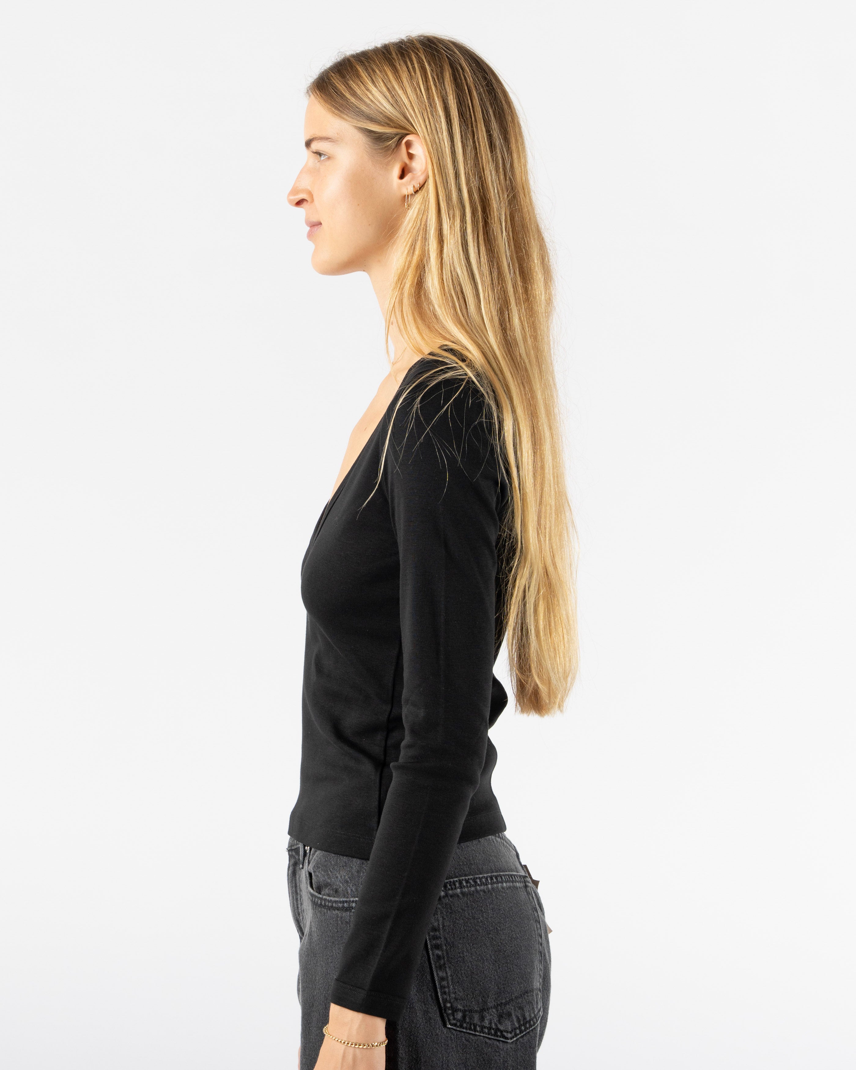 FLORE FLORE Dewi Tank in Black Curated at Jake and Jones