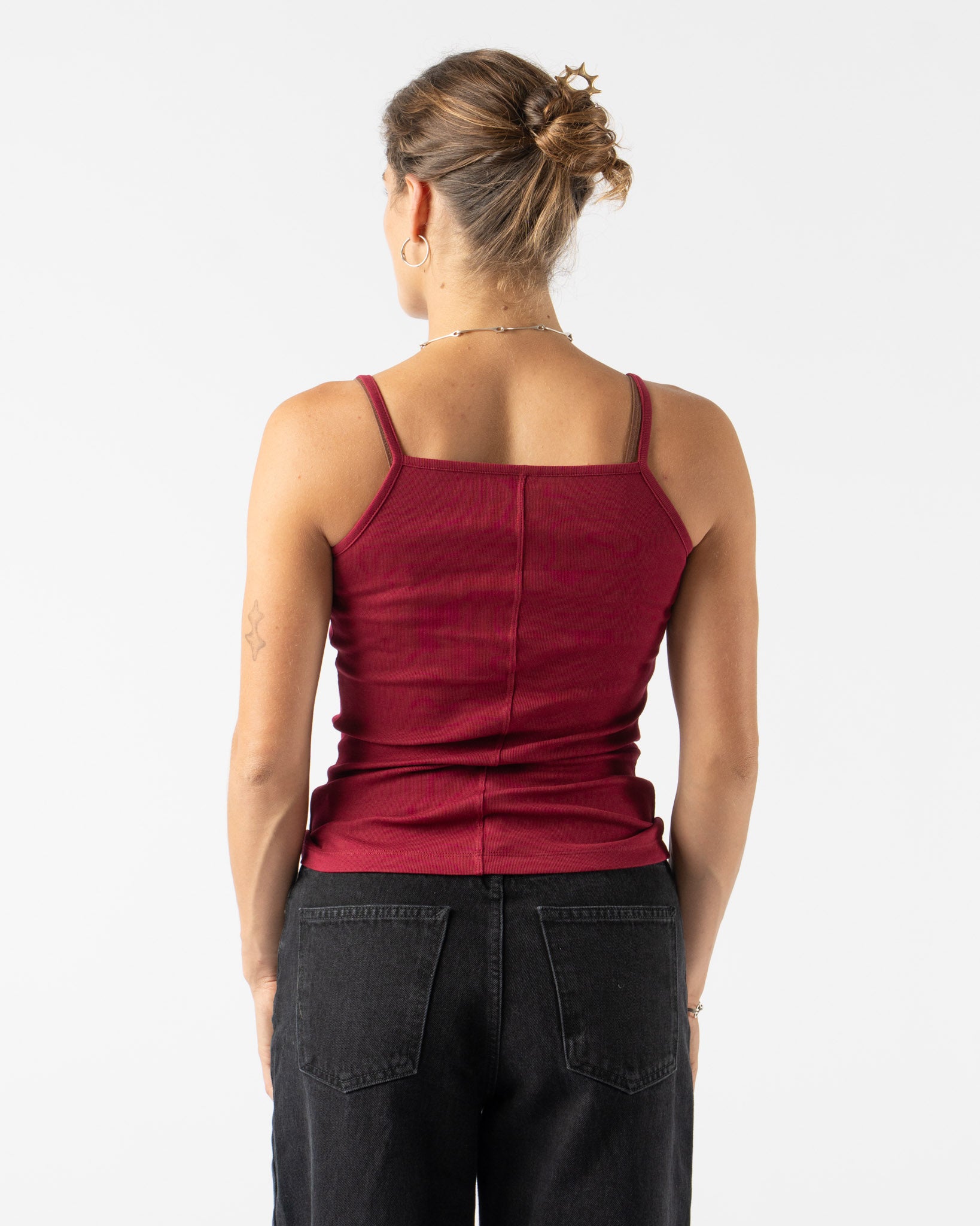 FLORE FLORE Bibi Cami in Cherry