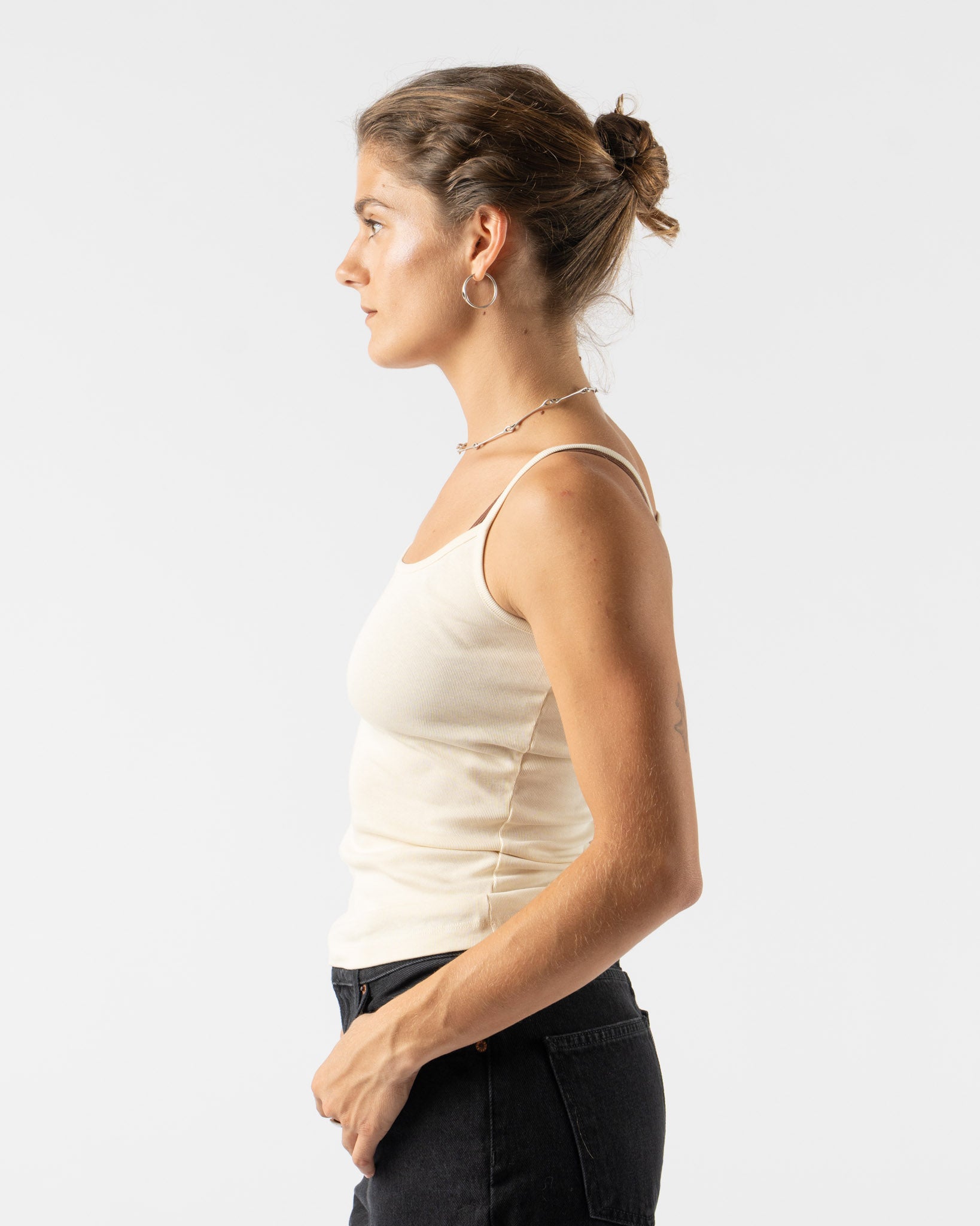 FLORE FLORE Bibi Cami in Off White