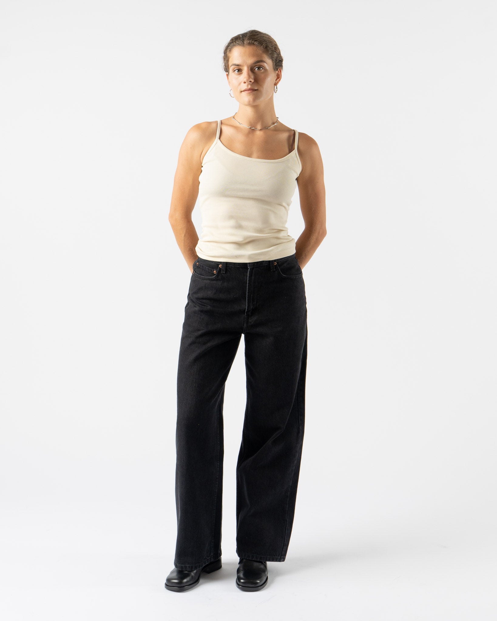 FLORE FLORE Bibi Cami in Off White