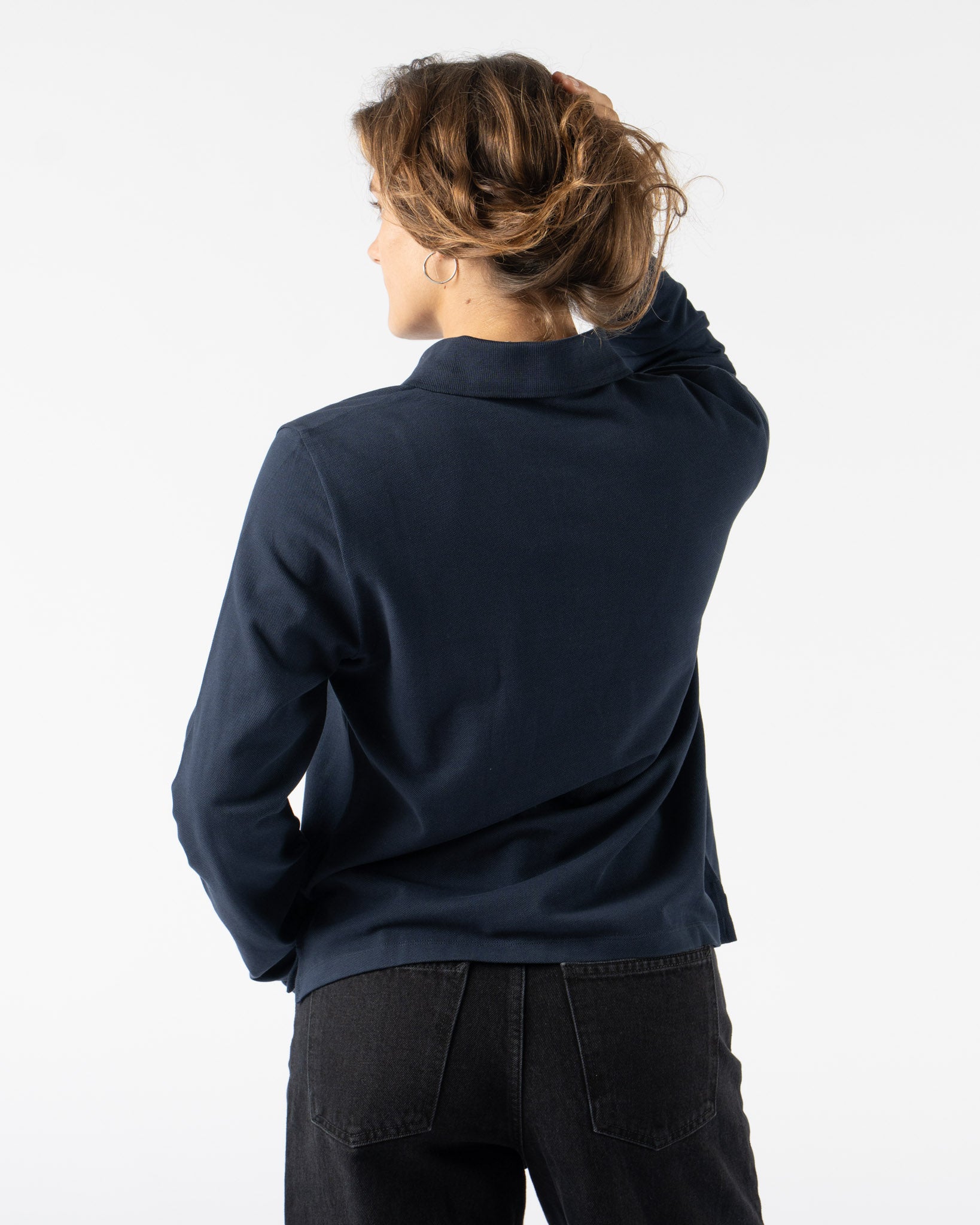 FLORE FLORE Diana Polo in Navy
