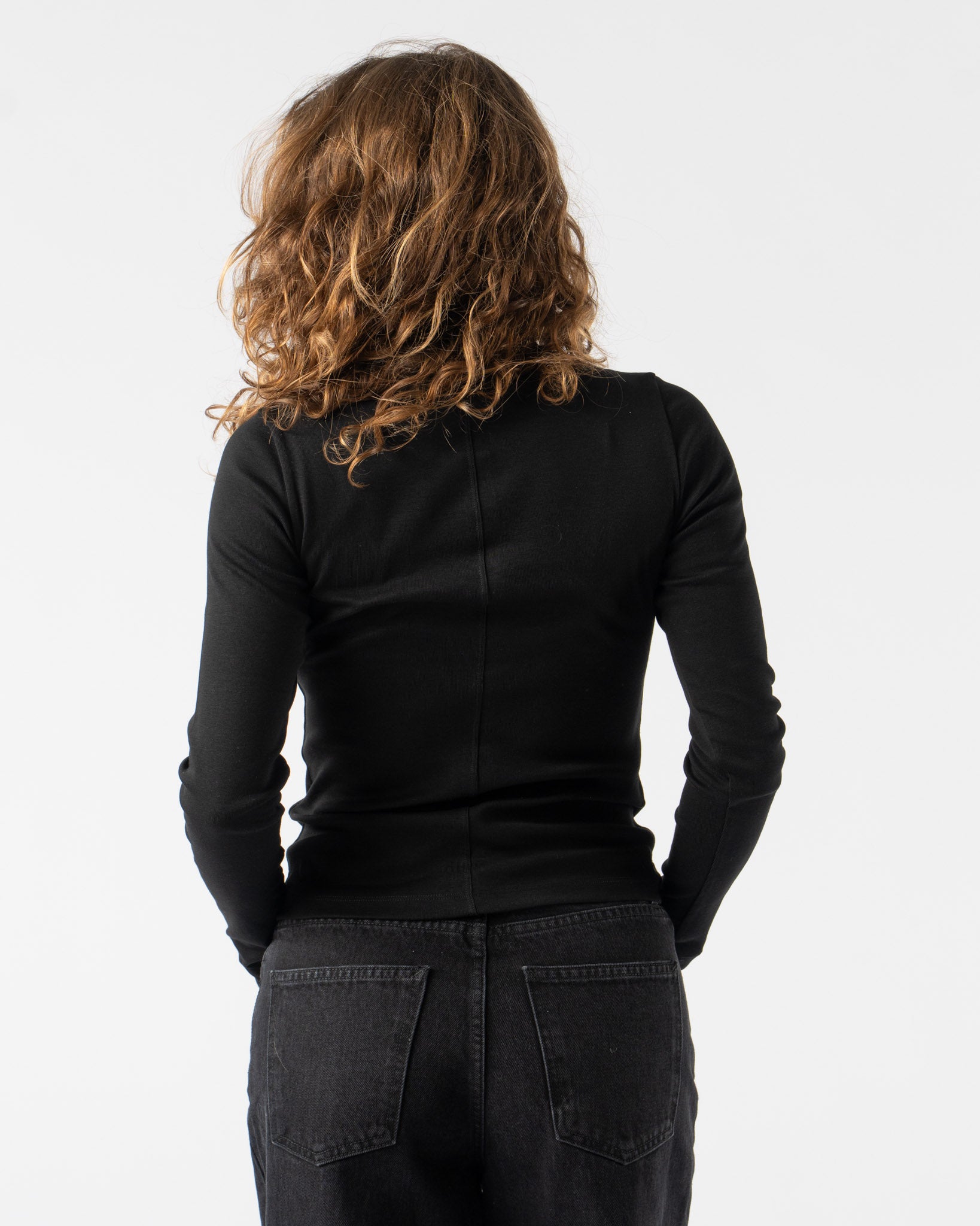 FLORE FLORE Jess Long Sleeve in Black