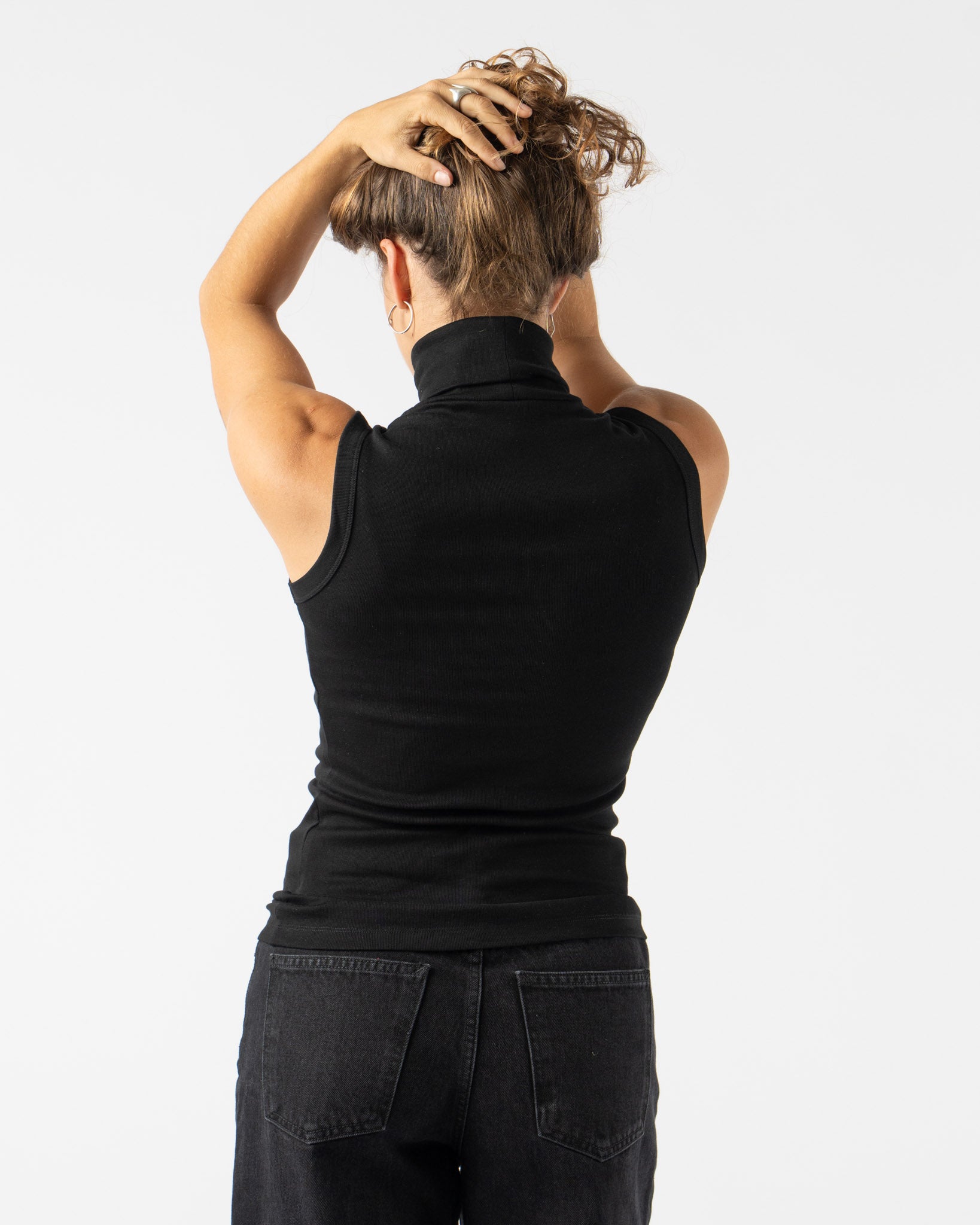 FLORE FLORE Lightweight Dinah Tank in Black