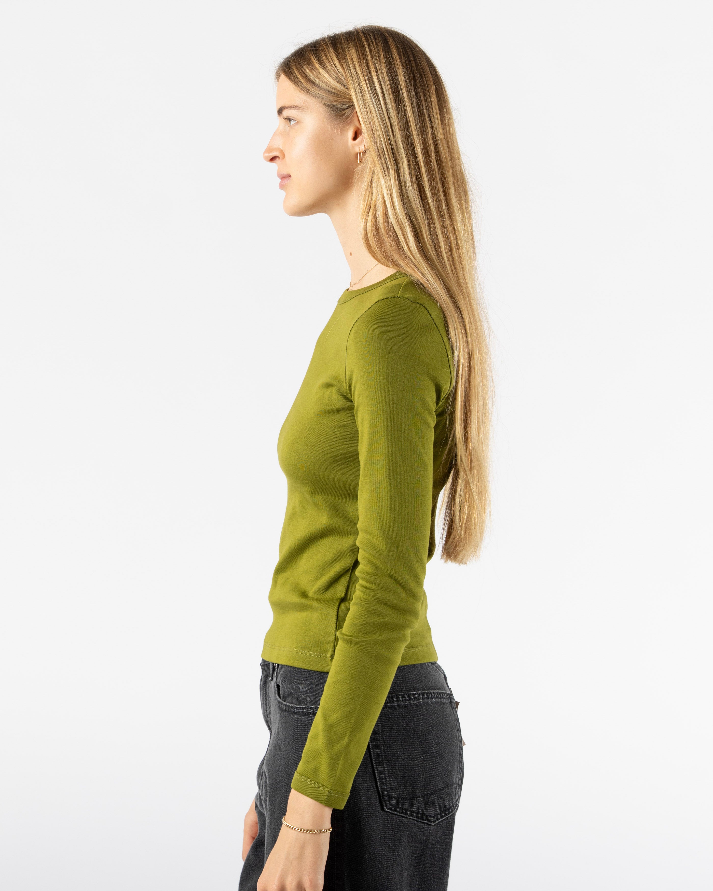 FLORE-FLORE-Max-Tee-in-Pickle-Curated-at-Jake-and-Jones-Santa-Barbara-Boutique