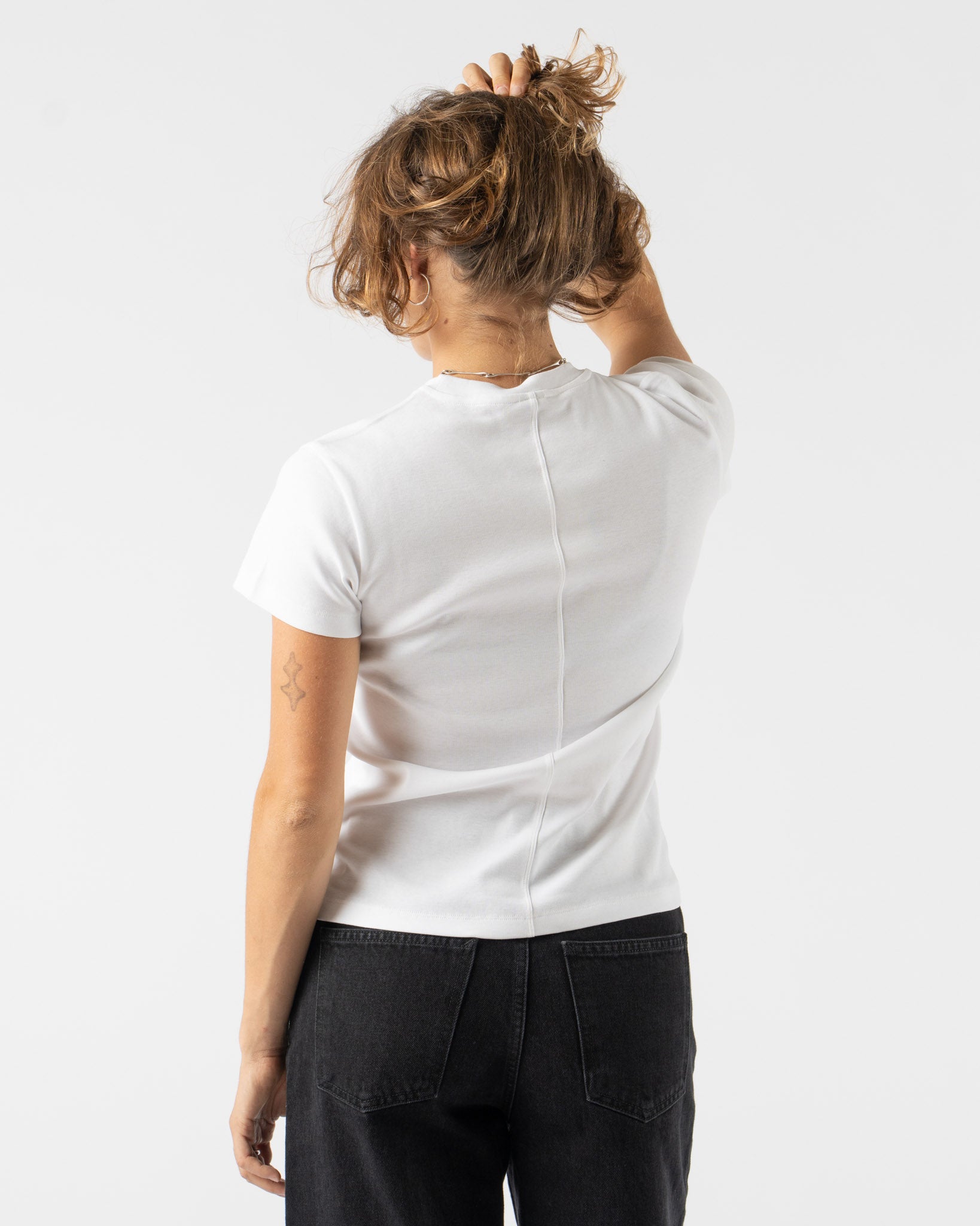 FLORE FLORE Monica Tee in White