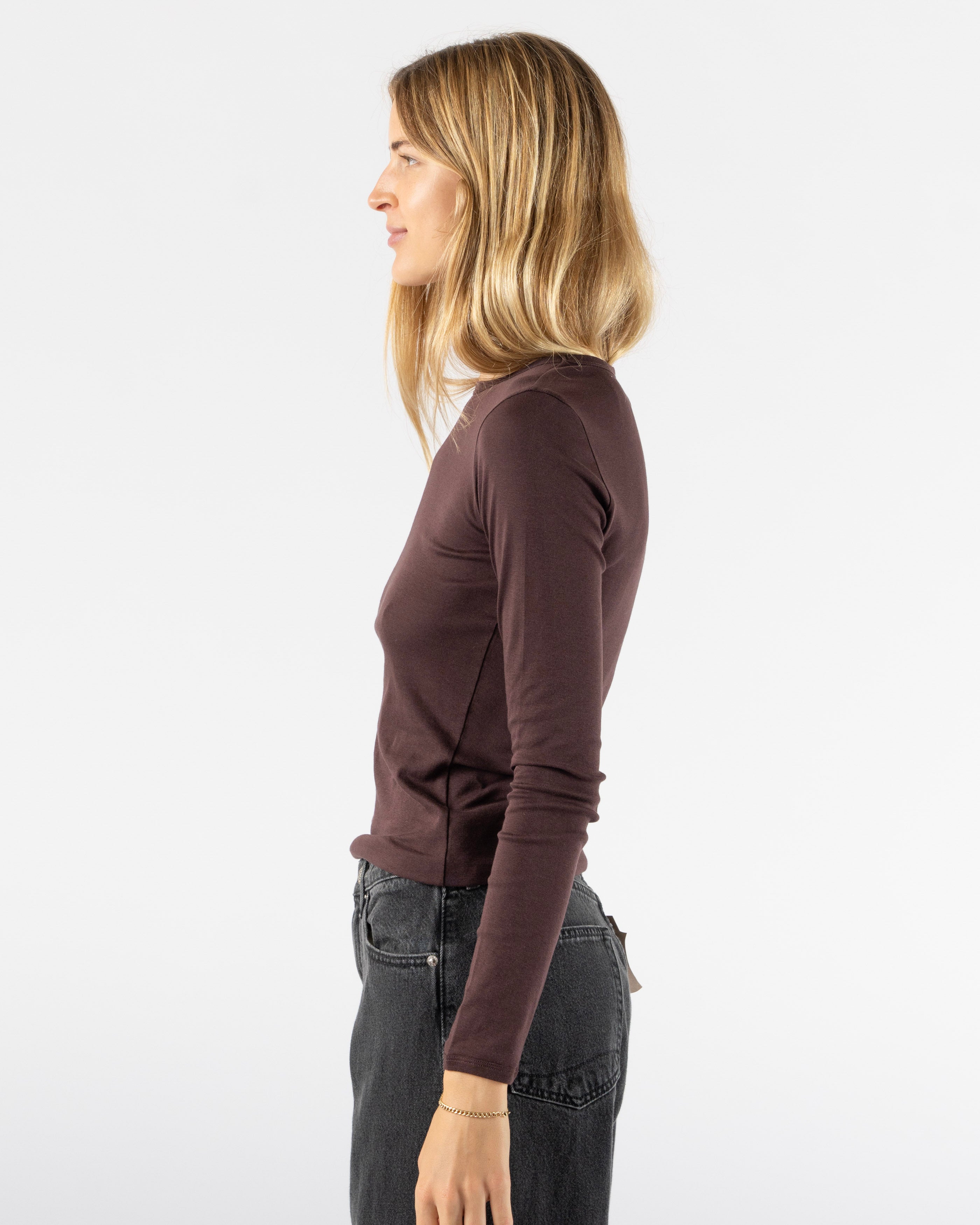 FLORE-FLORE-Olivia-Long-Sleeve-in-Chocolate-Plum-Curated-at-Jake-and-Jones-Santa-Barbara-Boutique