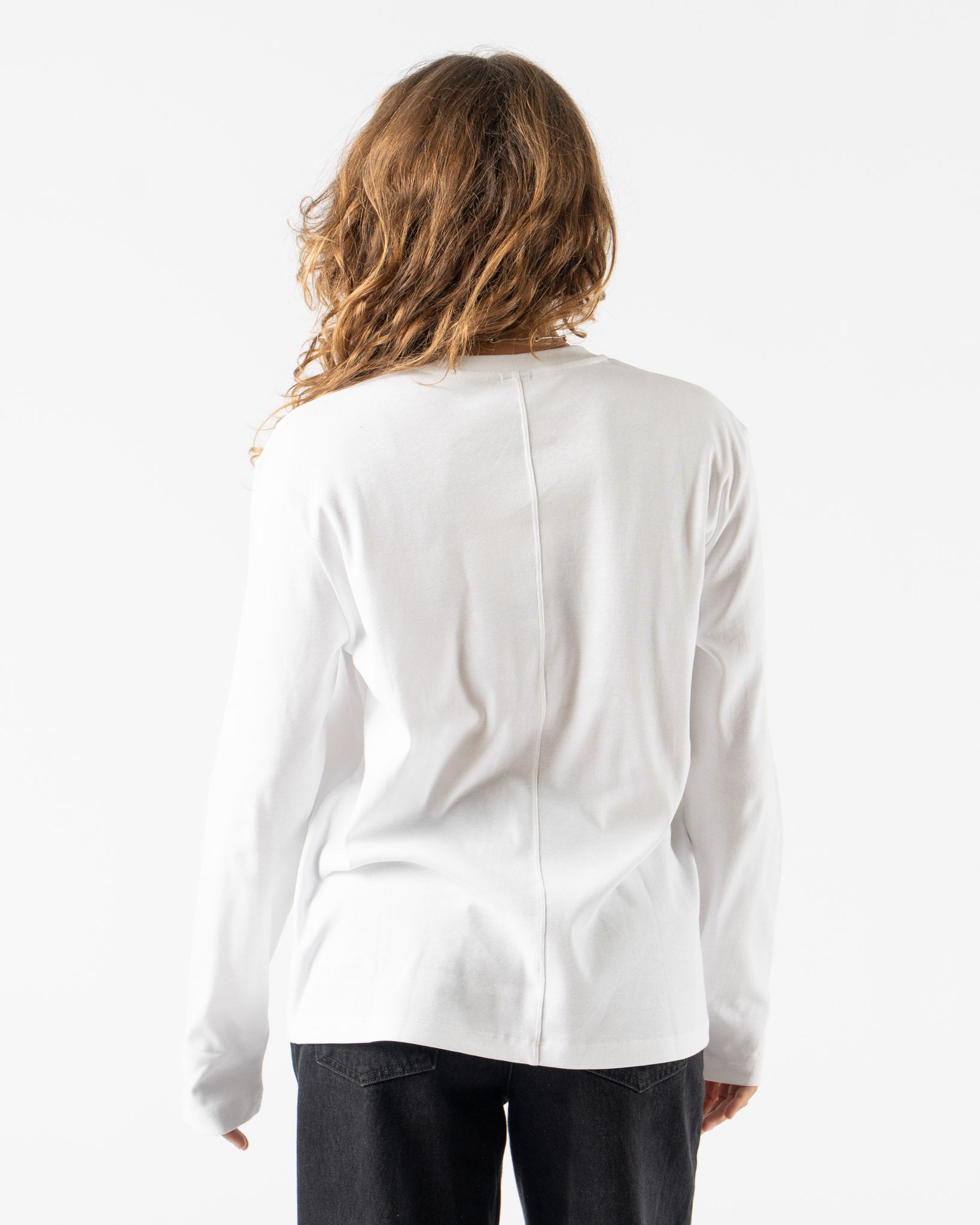 FLORE FLORE Maggie Long Sleeve in White