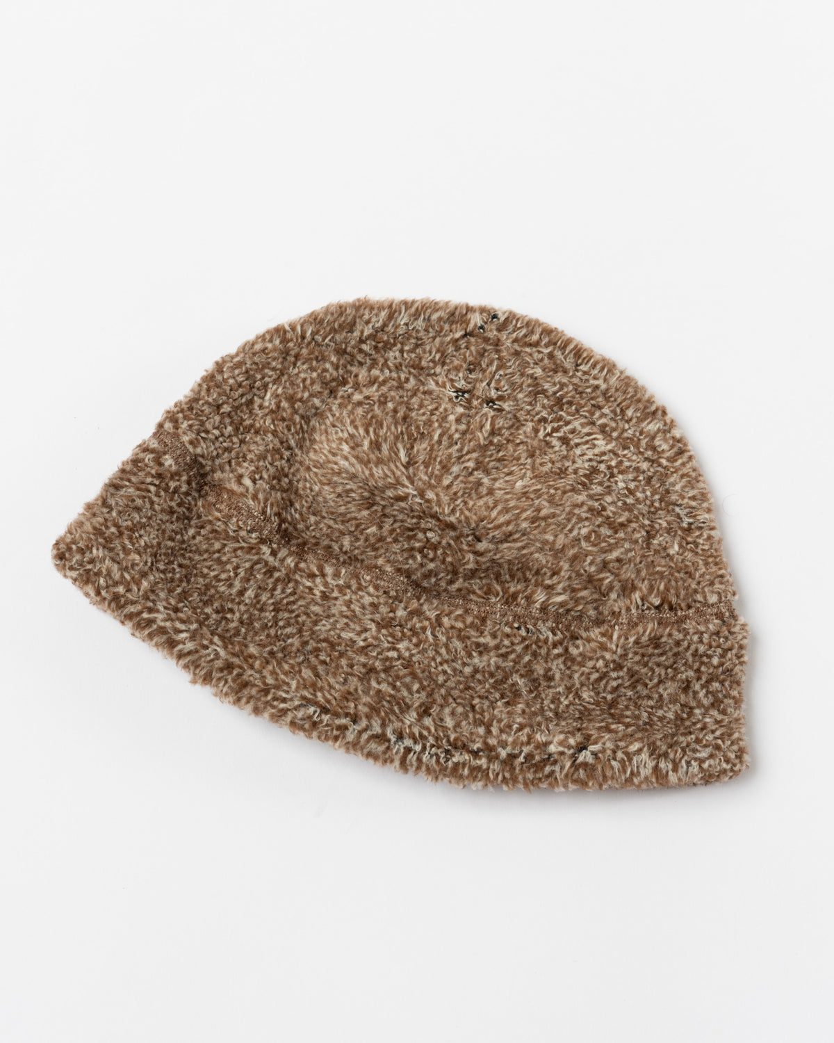 Cafe Mountain Fleece Cabin Beanie in Natural Fleck