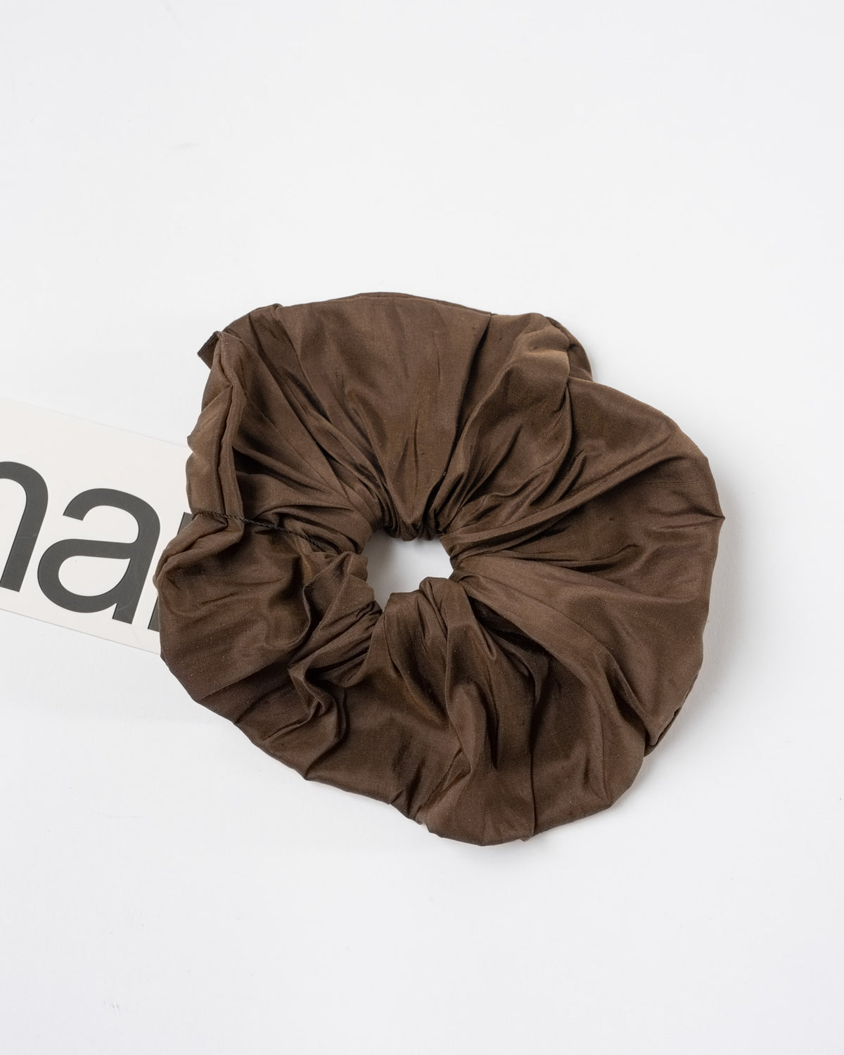 Hai Scrunchie in Dark Brown