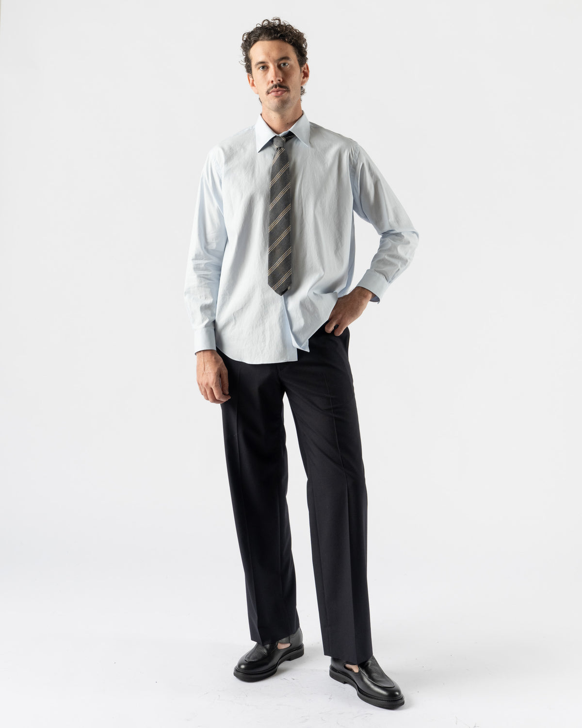 mfpen Banquet Tie in Archive Stripe