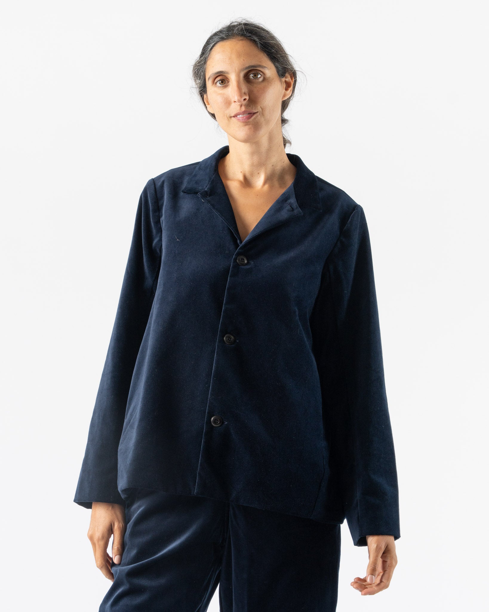 Fabiana Pigna Agni Jacket in Ciel de Neuit