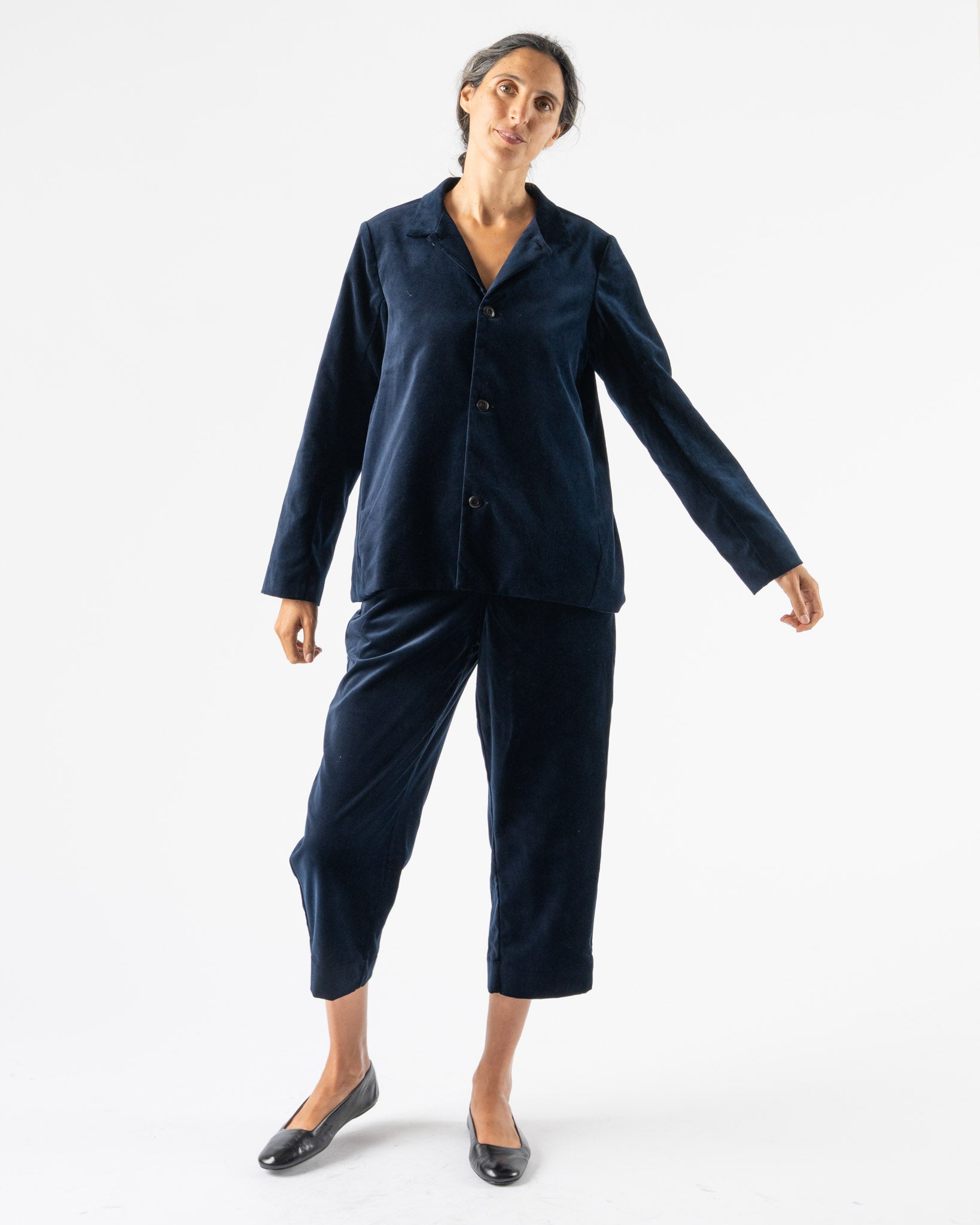 Fabiana Pigna Agni Jacket in Ciel de Neuit