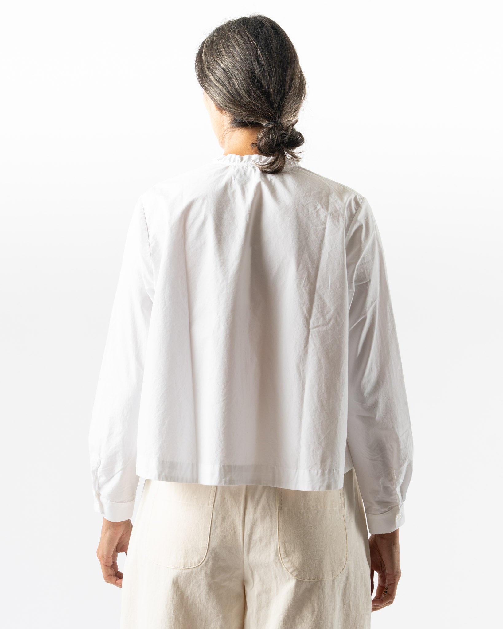 Fabiana Pigna Claude Top in White