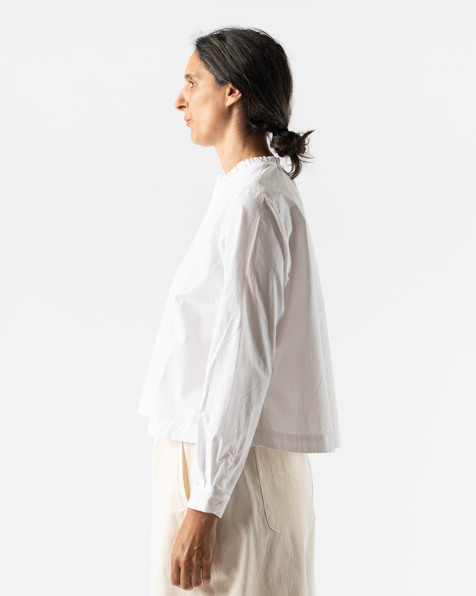 Fabiana Pigna Claude Top in White