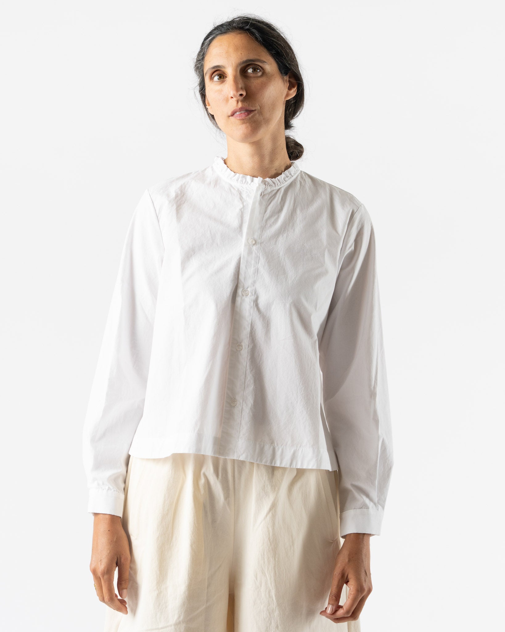 Fabiana Pigna Claude Top in White