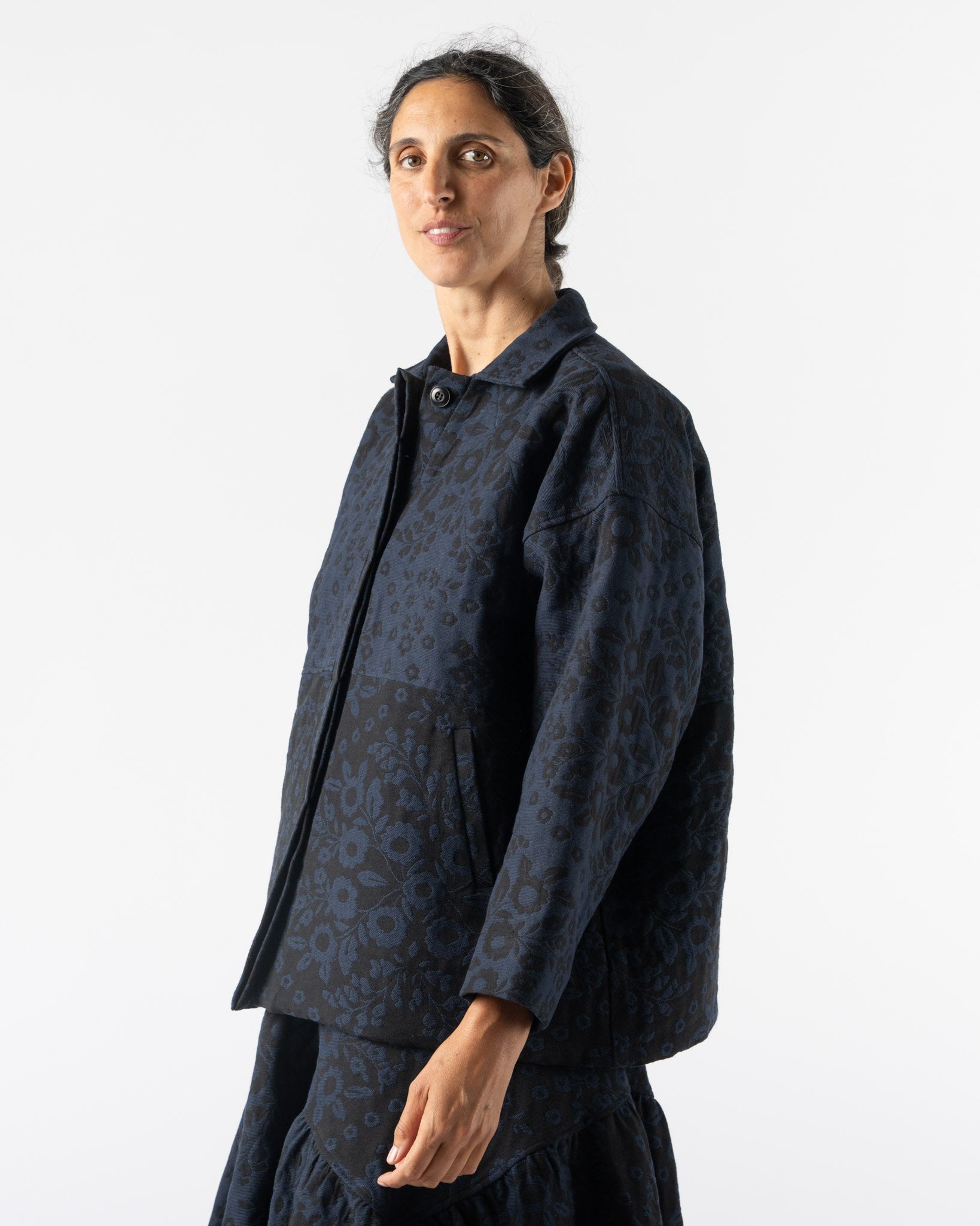 Fabiana Pigna Romi Jacket in Floral Jacquard