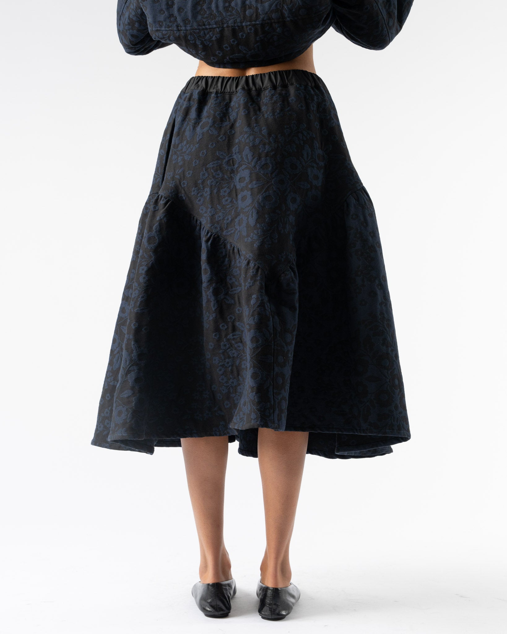 Fabiana Pigna Romi Skirt in Floral Jacquard
