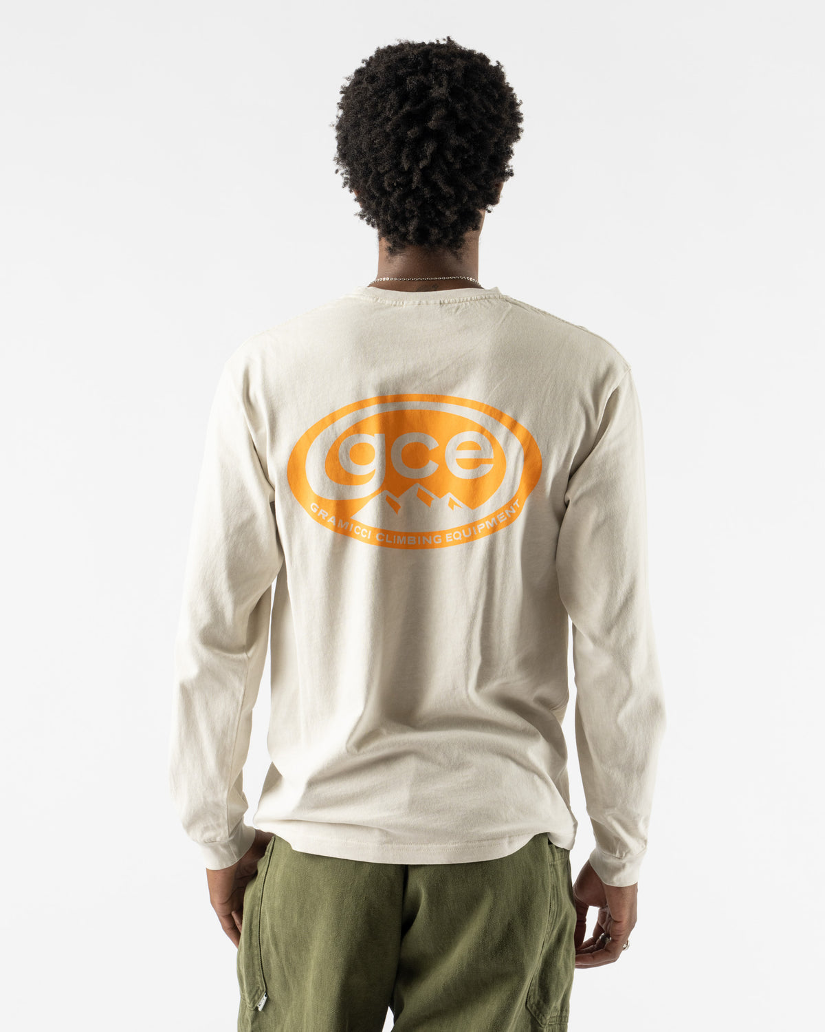 Gramicci GCE L/S Tee Pigment Dyed Natural