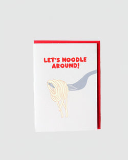 Gold Teeth Brooklyn Let's Noodle Around Card