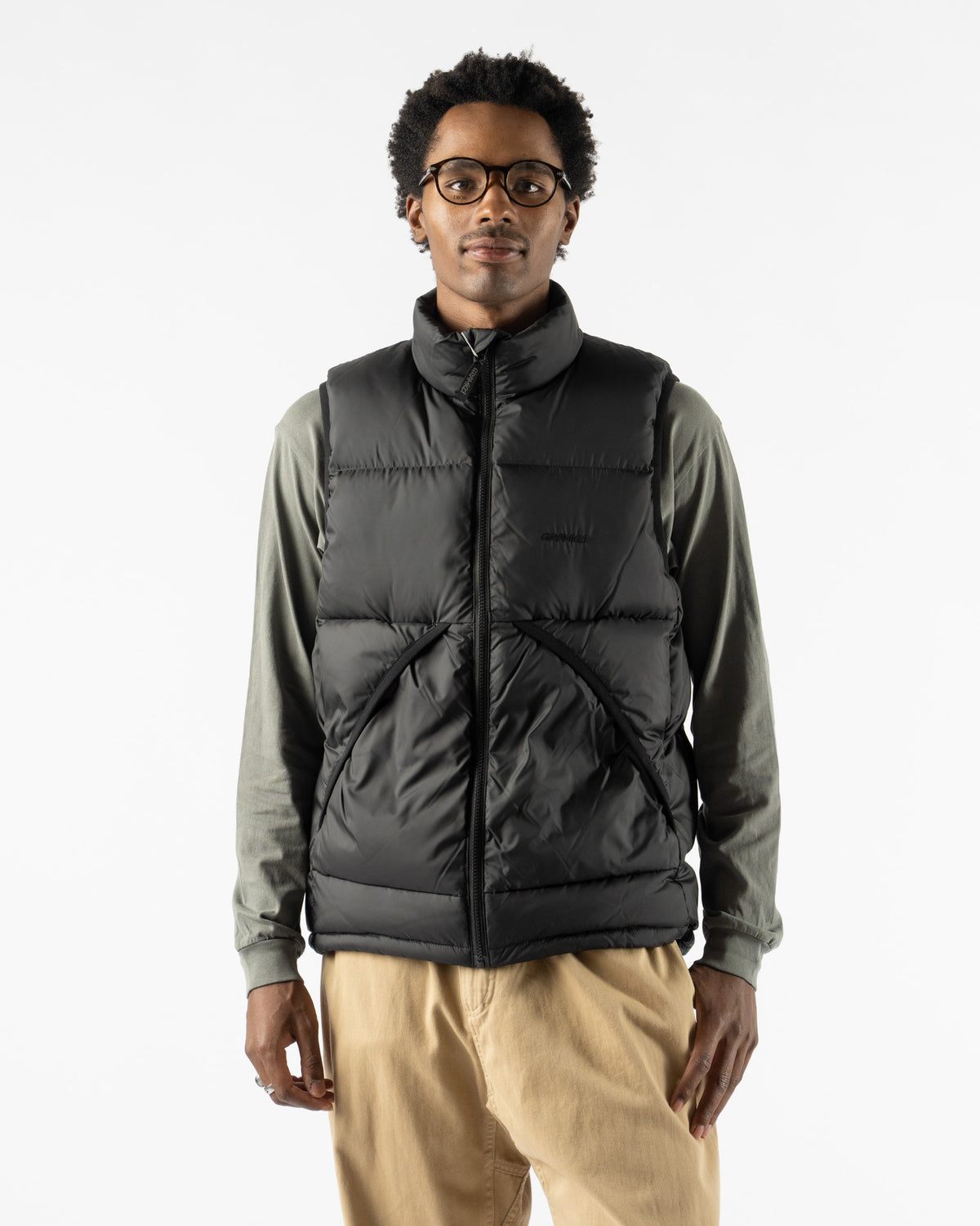 Gramicci Coldfront Down Vest in Black