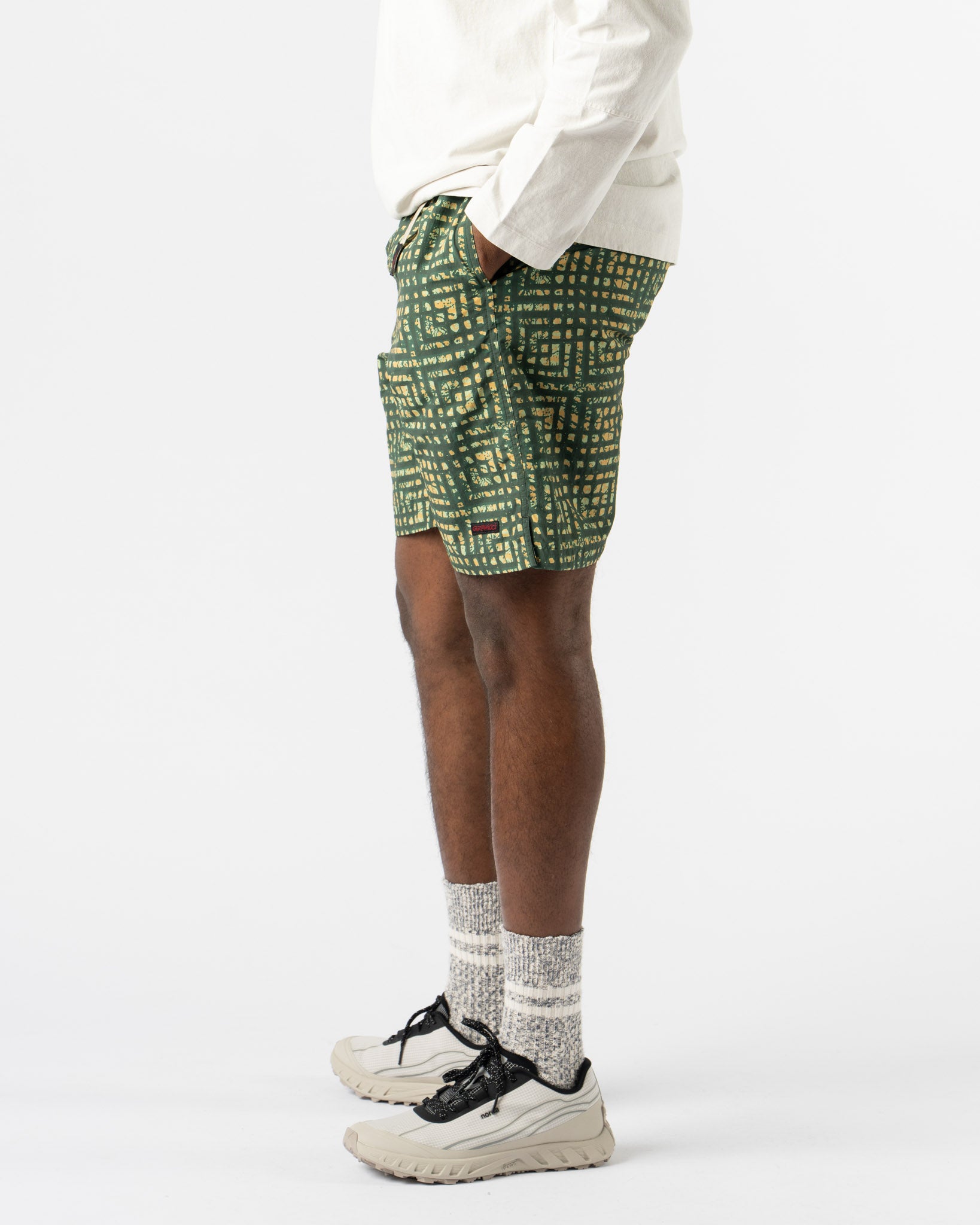 Gramicci Nylon G-Short in Batik Green