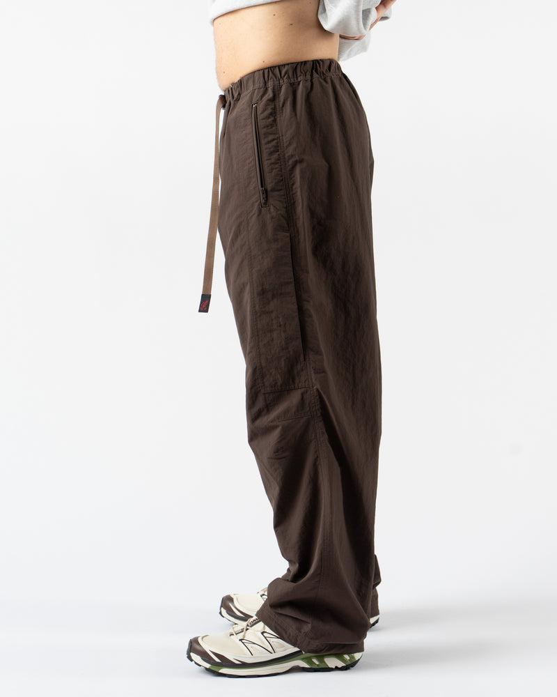 Gramicci Nylon Runners in Deep Brown