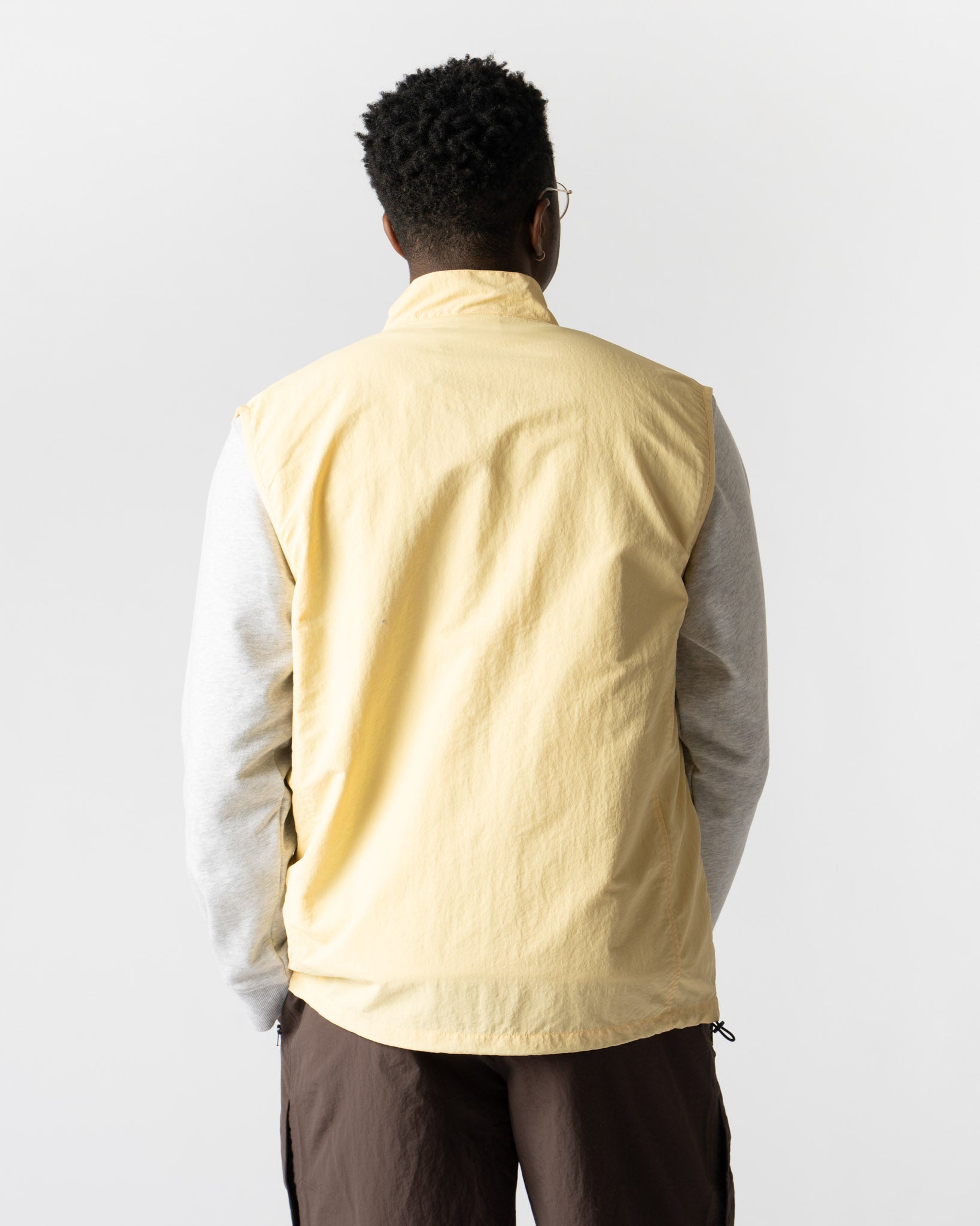 Gramicci Nylon Vest in Lemon
