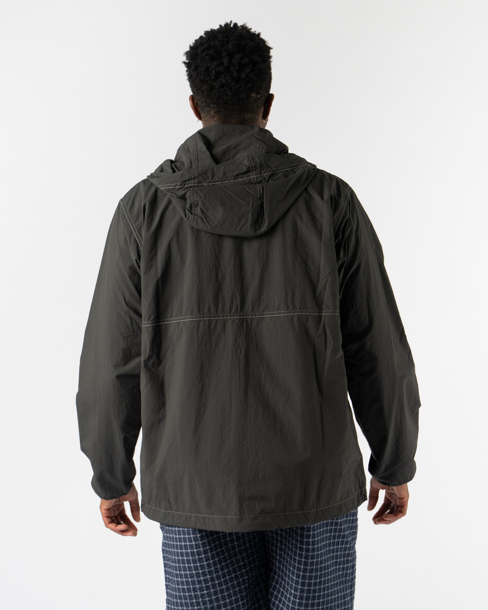 Gramicci x and wander Brushed Nylon Jacket in Charcoal