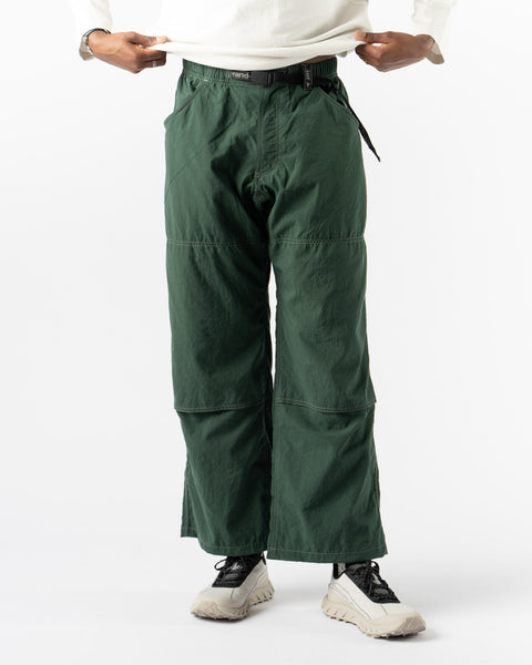 パンツ Gramicci & and wander NYLON double knee Gramicci-x-and-wander-Nylon-