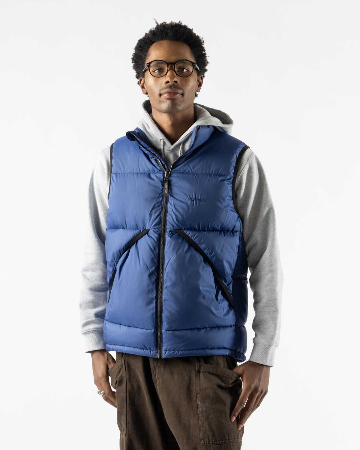 Gramicci Coldfront Down Vest in Navy