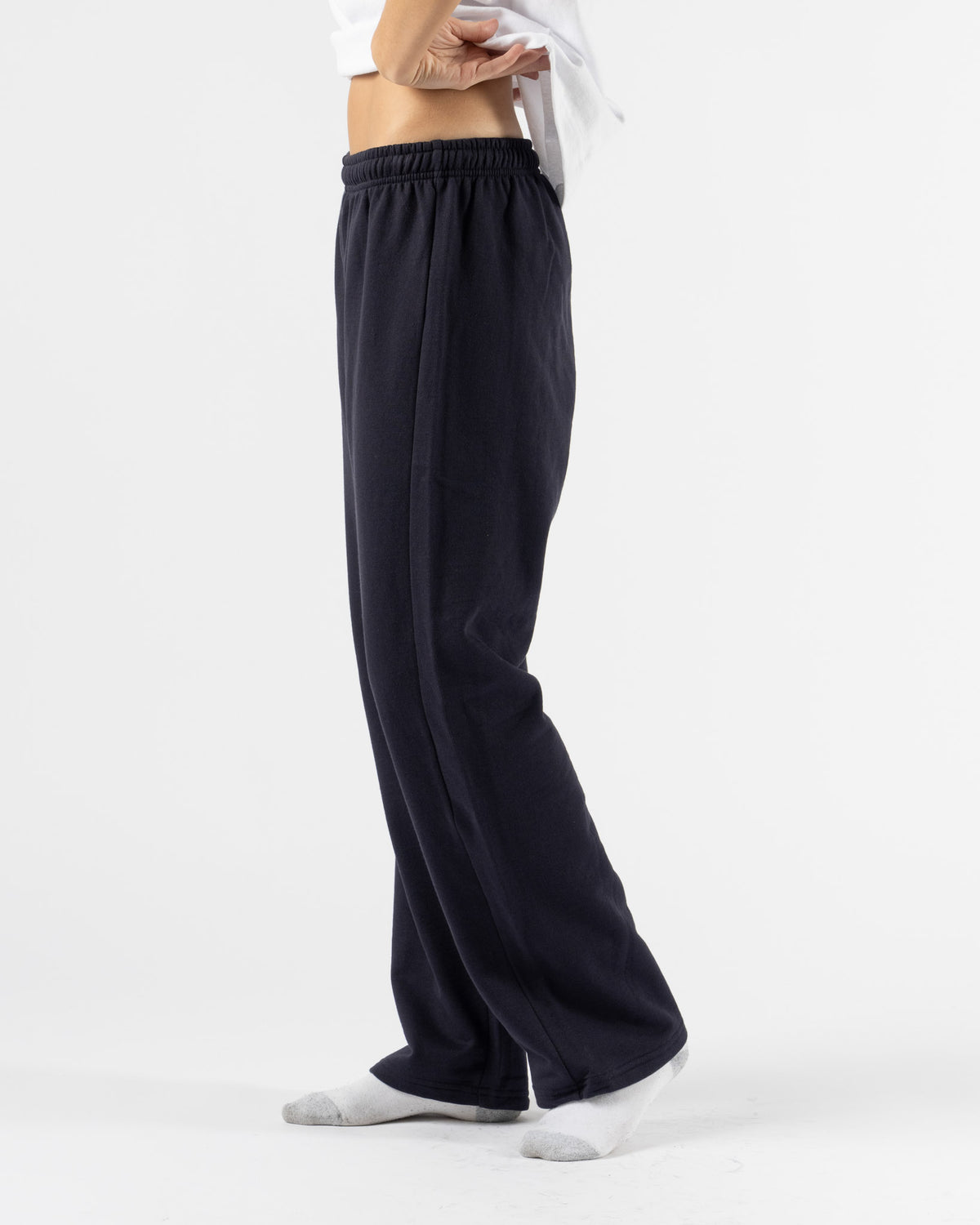 H-O-R-S-E The Straight Leg Sweatpant in Navy