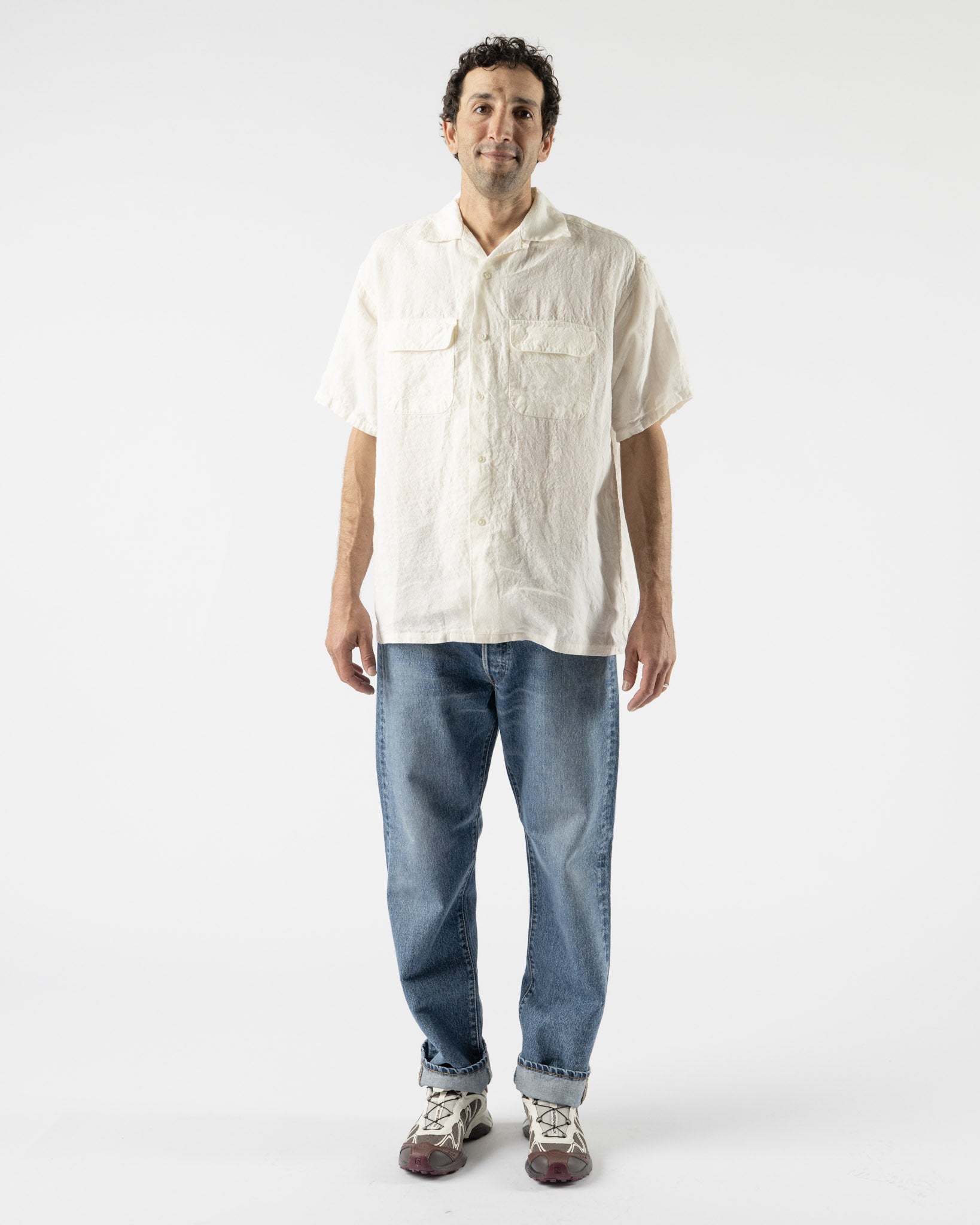orSlowオアスロウ 105 90's 5 POCKET DENIM USED orSlow 105 90's Denim in Mid Used Wash Curated at Jake and Jones