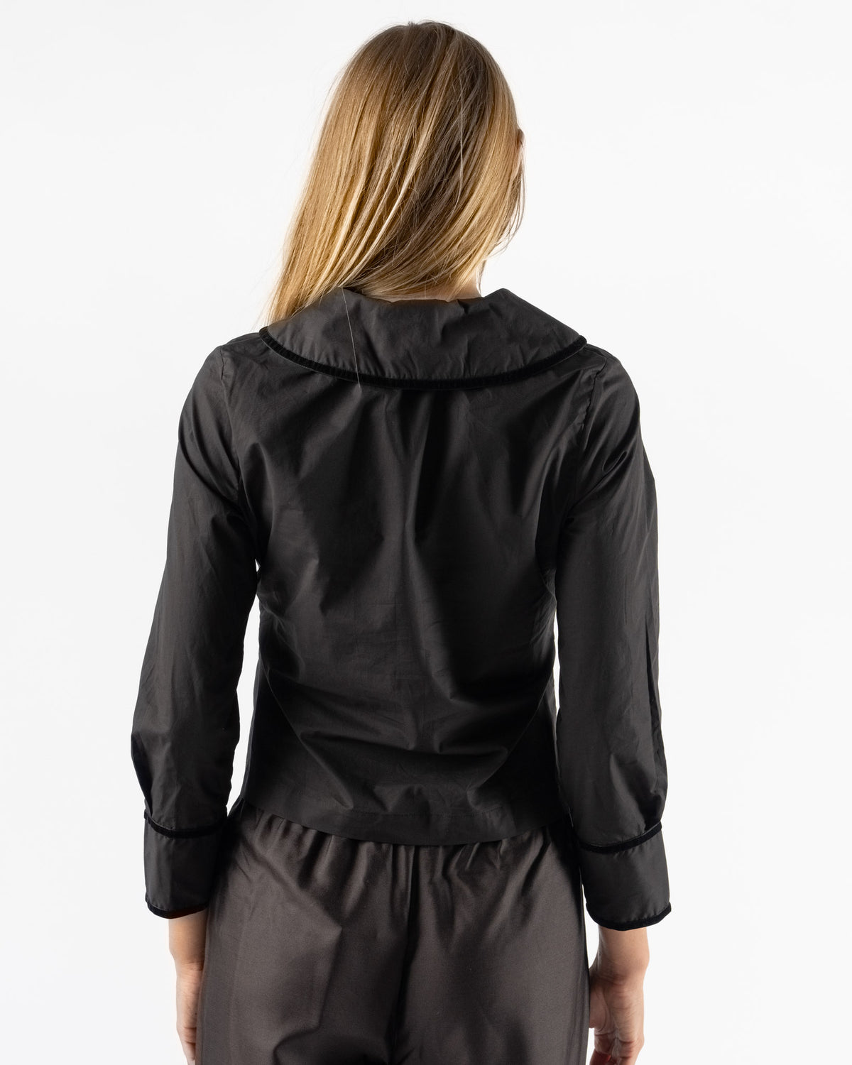 Hai Olive Blouse in Black