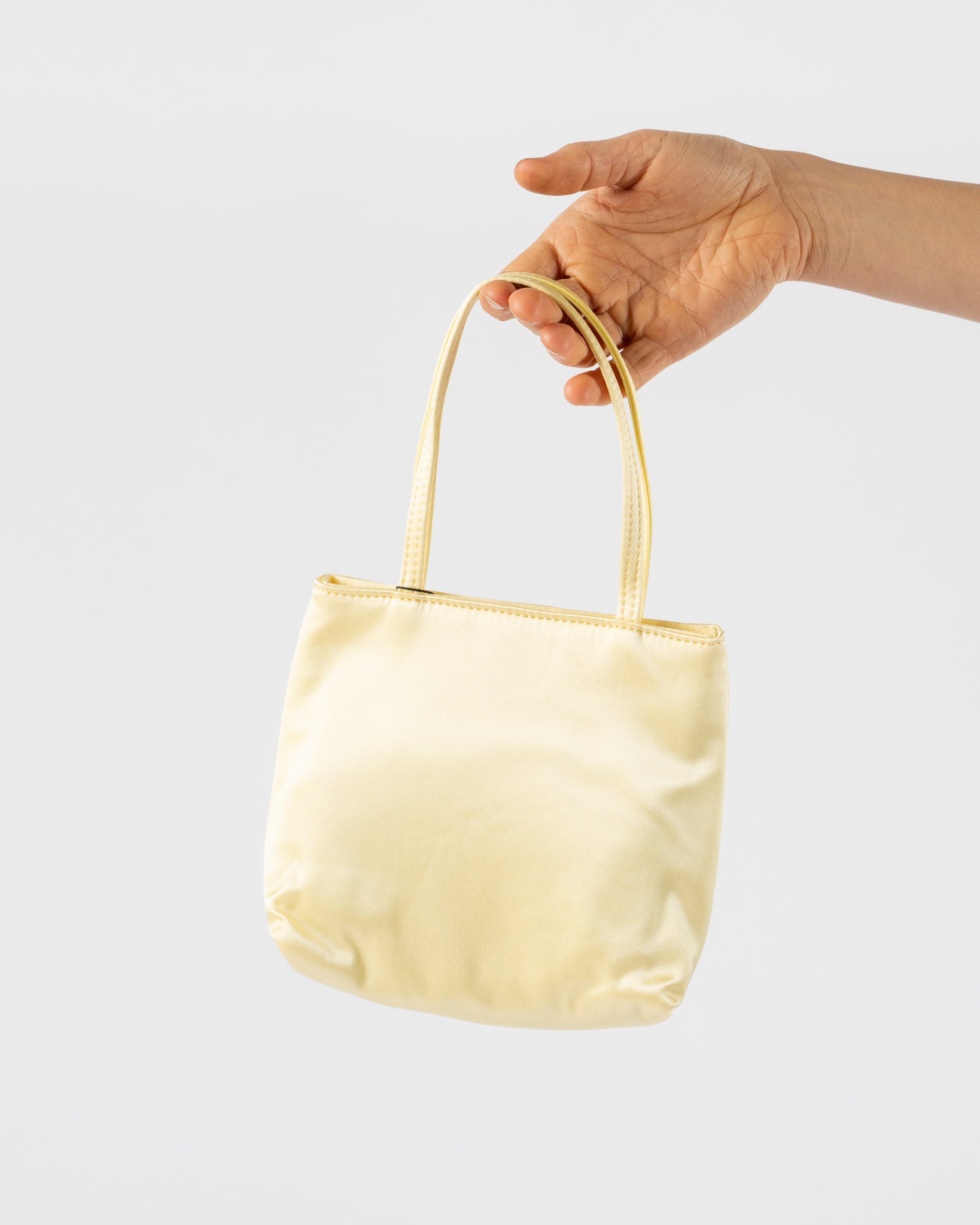 ★hai★ Little Silk Bag Yellow Hai Yellow Little Silk Bag - Bags - BeyondStyle