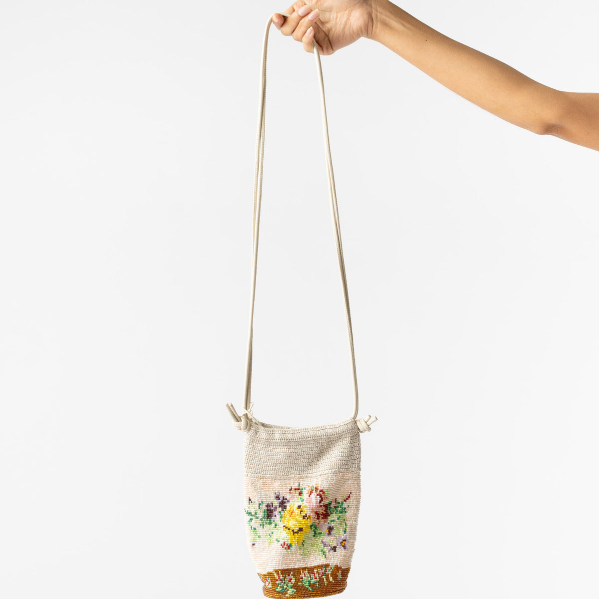 Cordera Handmade Beaded Bag in Crochet Curated at Jake and Jones