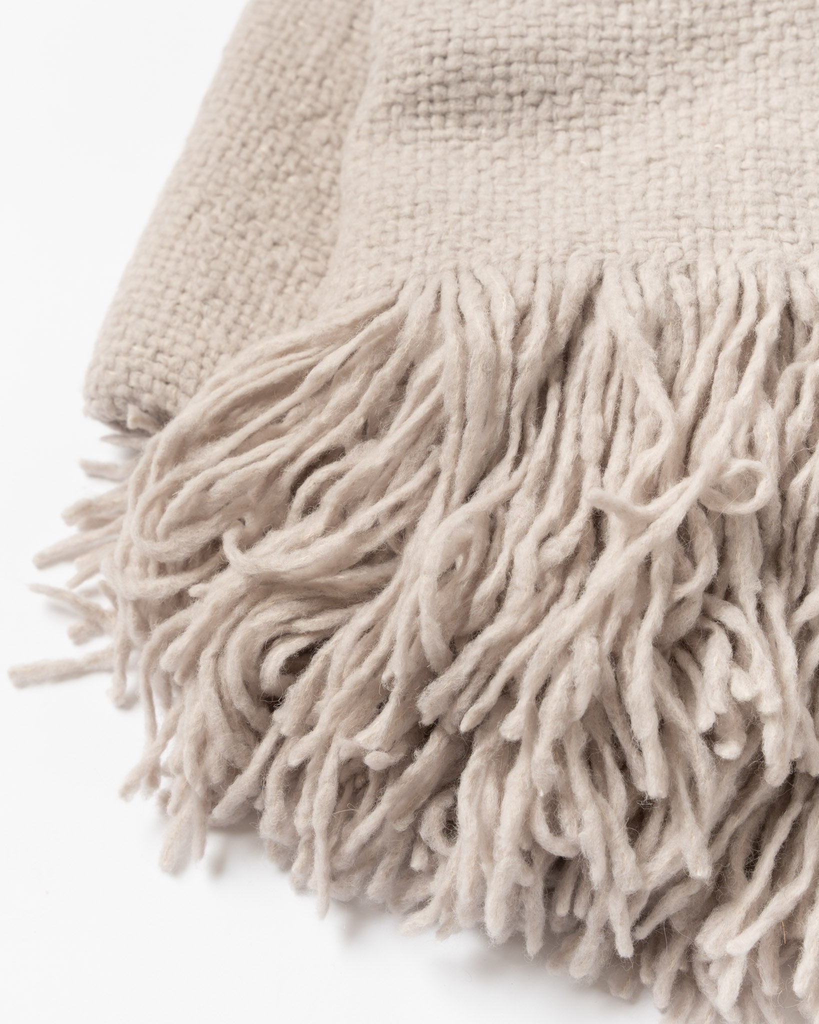 Lauren Manoogian Handwoven Brushed Blanket in Lavender