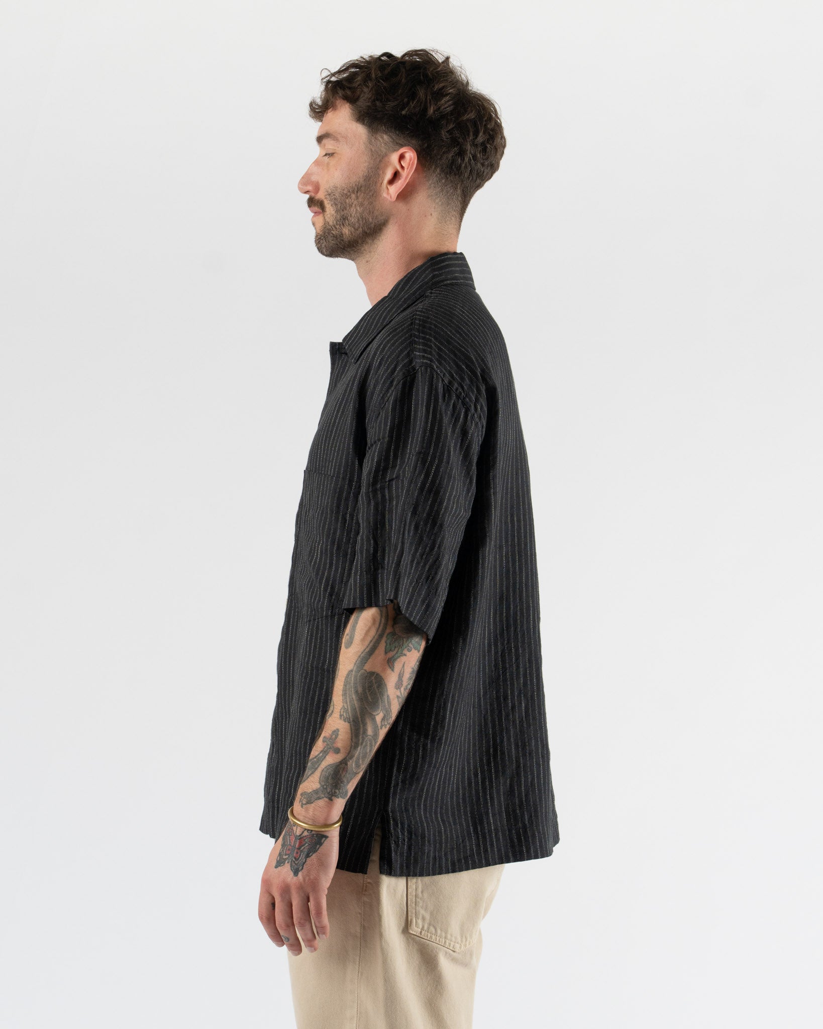 Sunflower Adam Shirt in Black