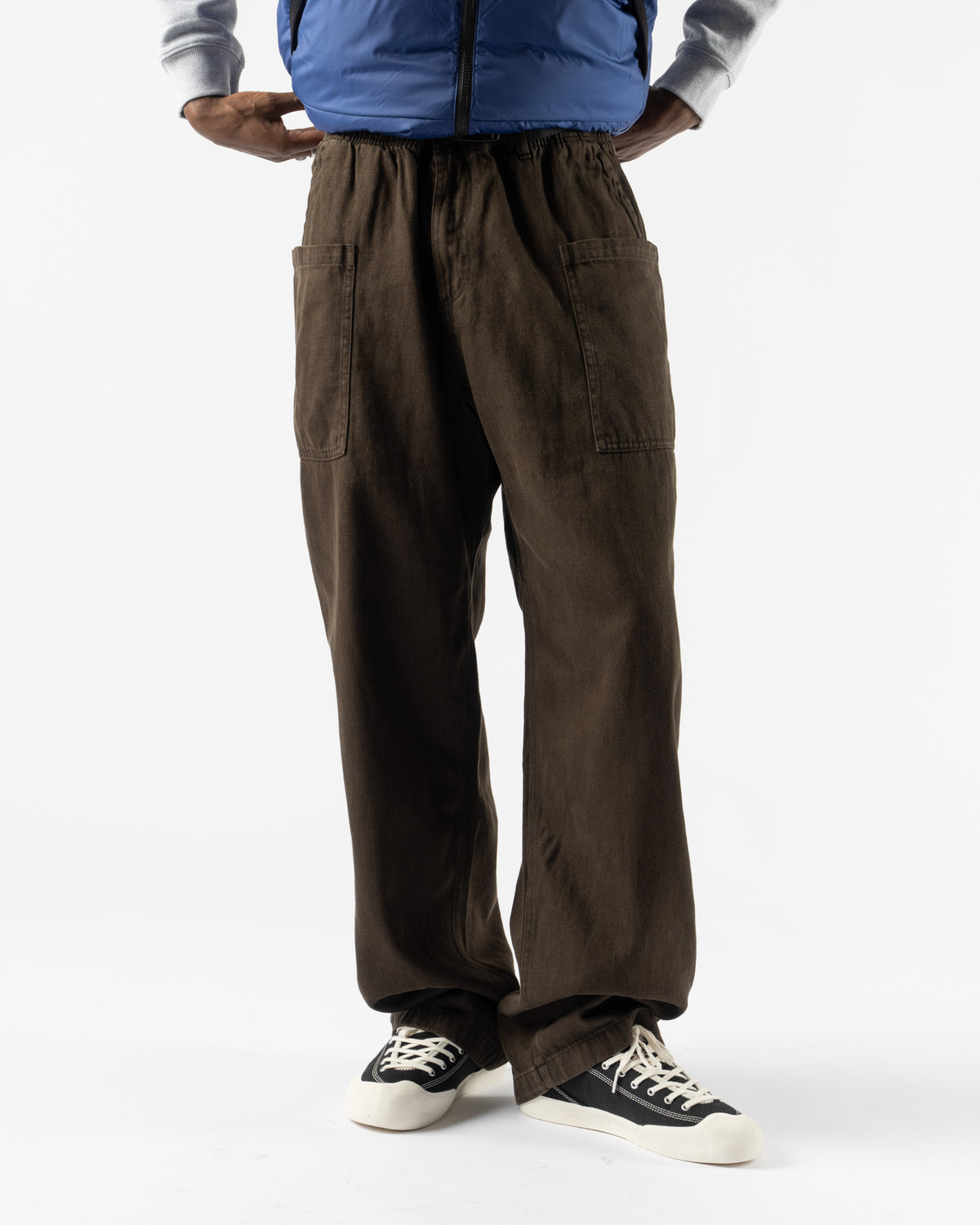 Gramicci Hemp Relaxed Pant in Earth