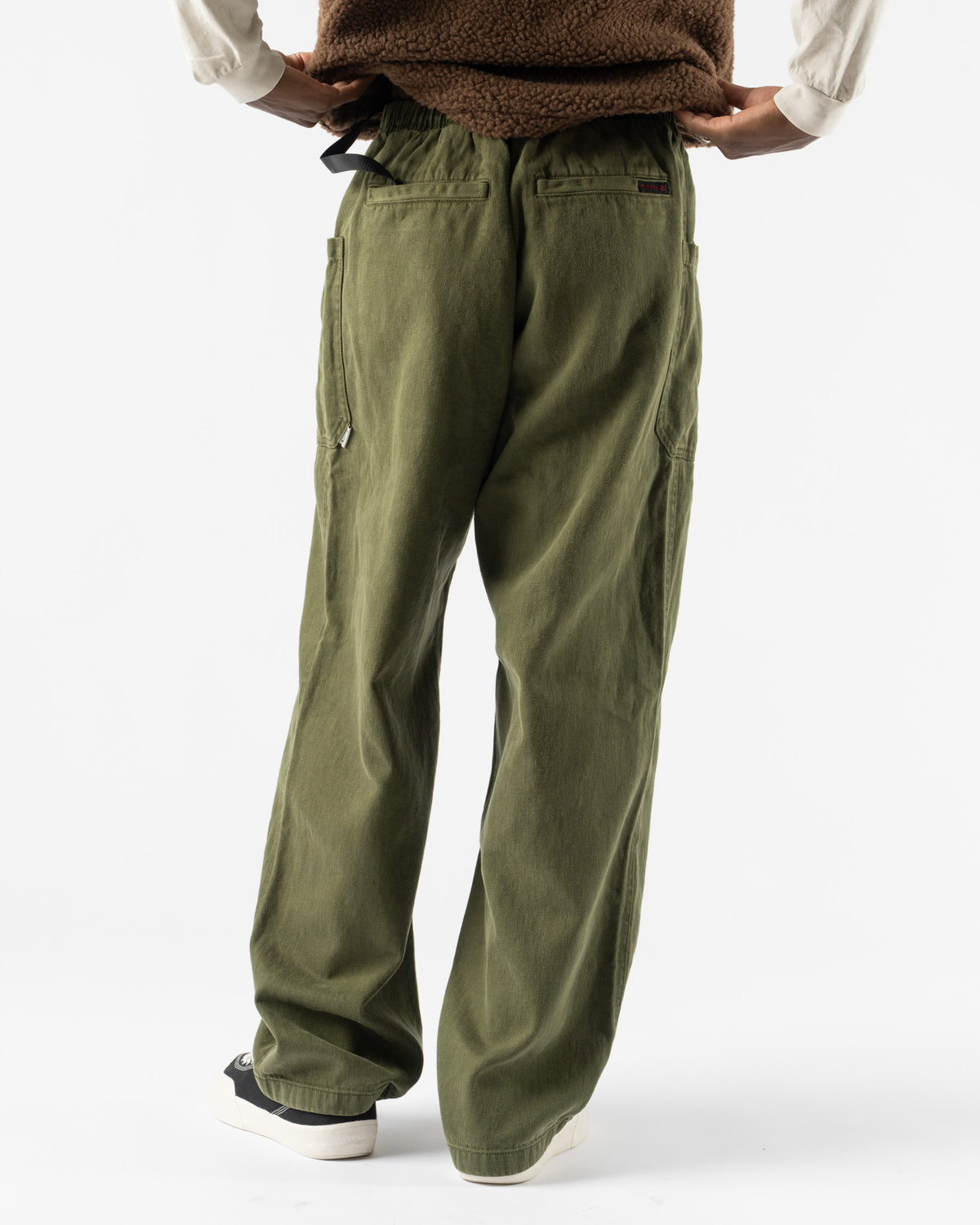 Gramicci Hemp Relaxed Pant in Olive