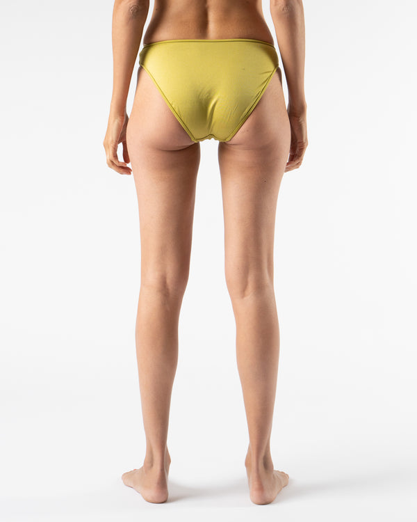 Nu Swim High Cut Bottom in Sulphur