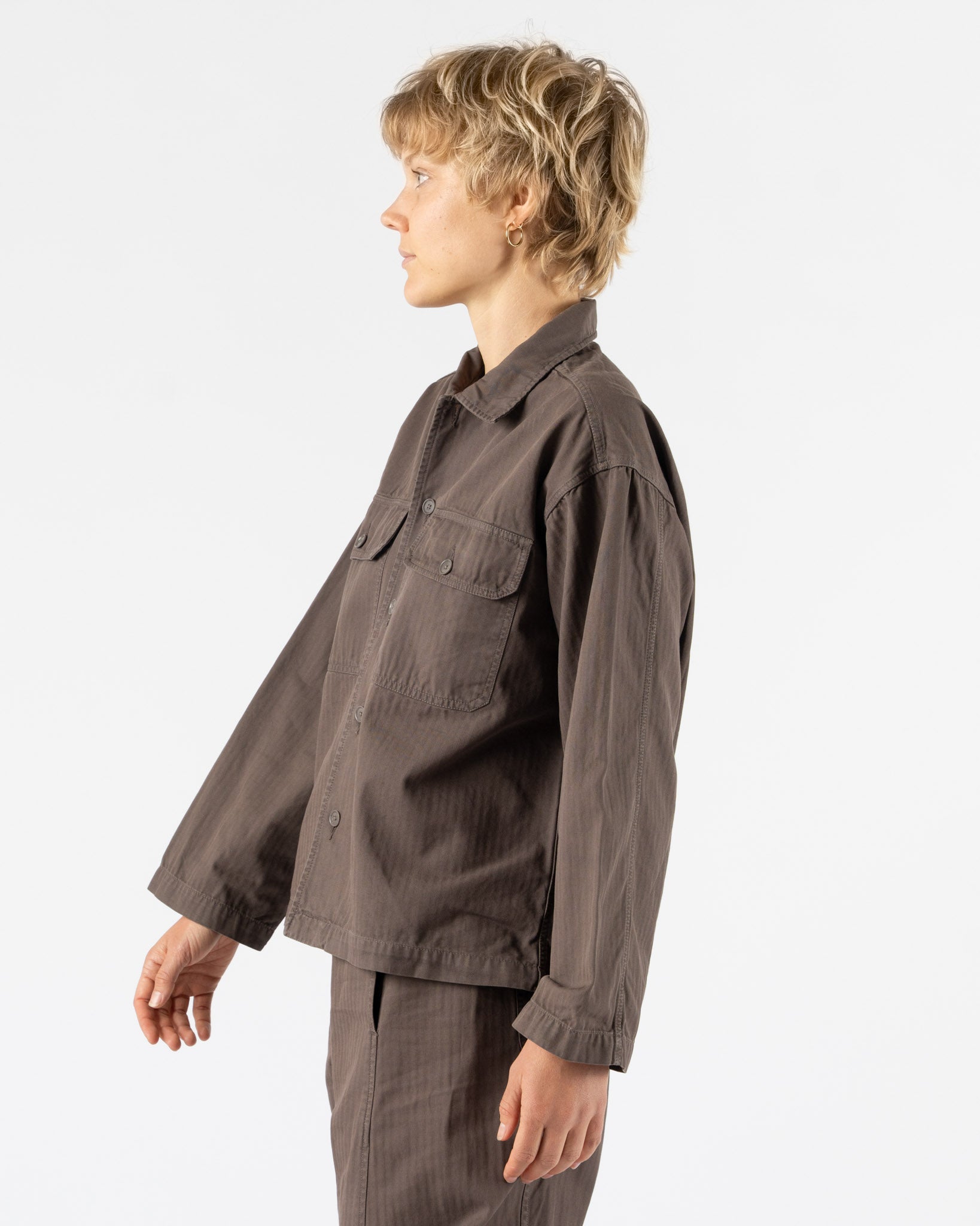 Shaina Mote Highlands Shirt in Ermine