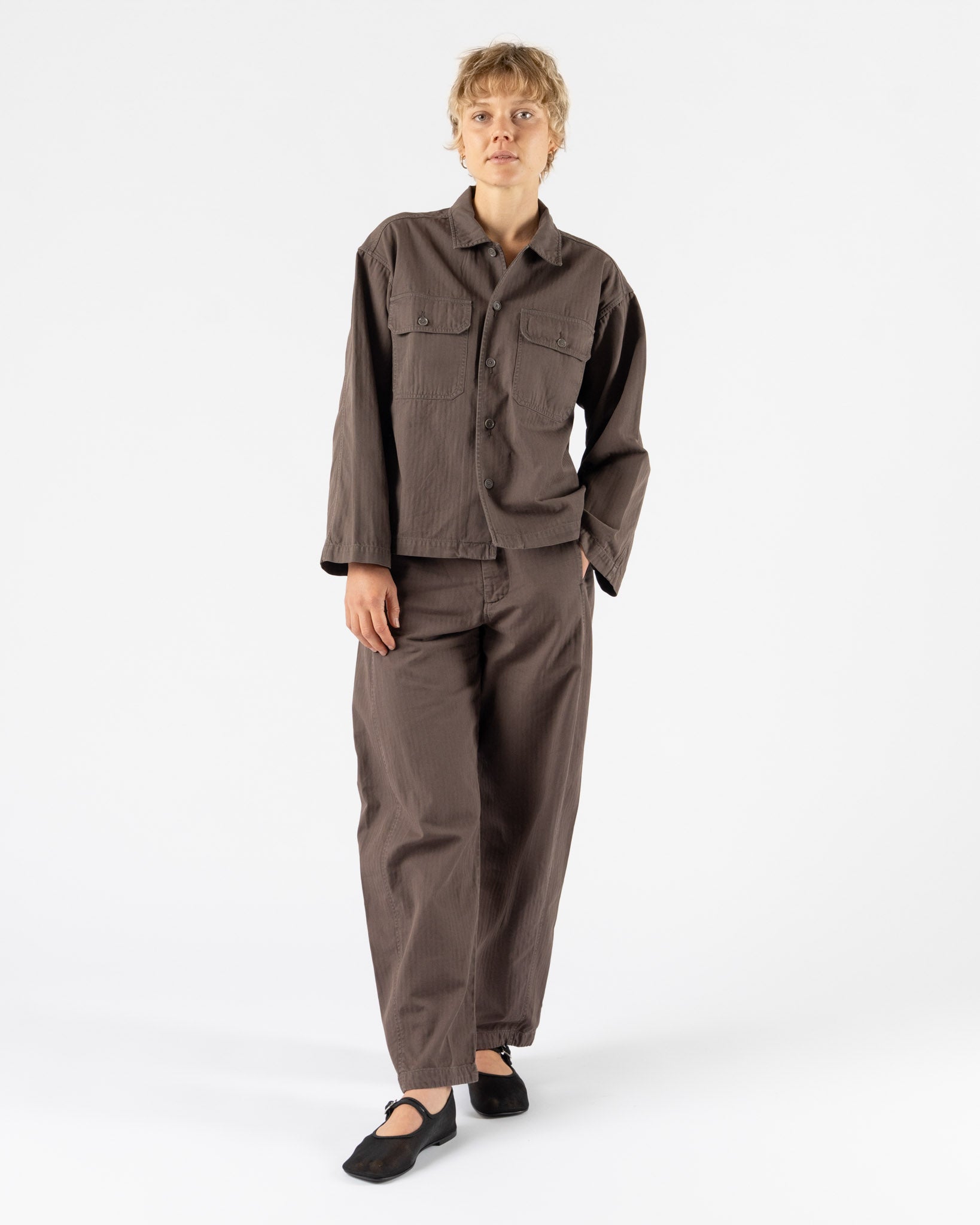 Shaina Mote Highlands Shirt in Ermine