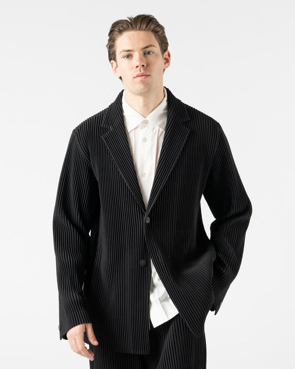 Homme Plissé Issey Miyake Basics January Jacket in Black