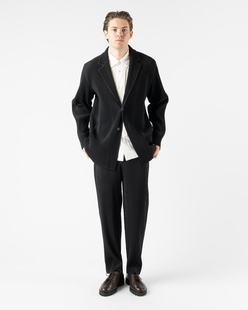 Homme Plissé Issey Miyake Basics January Jacket in Black