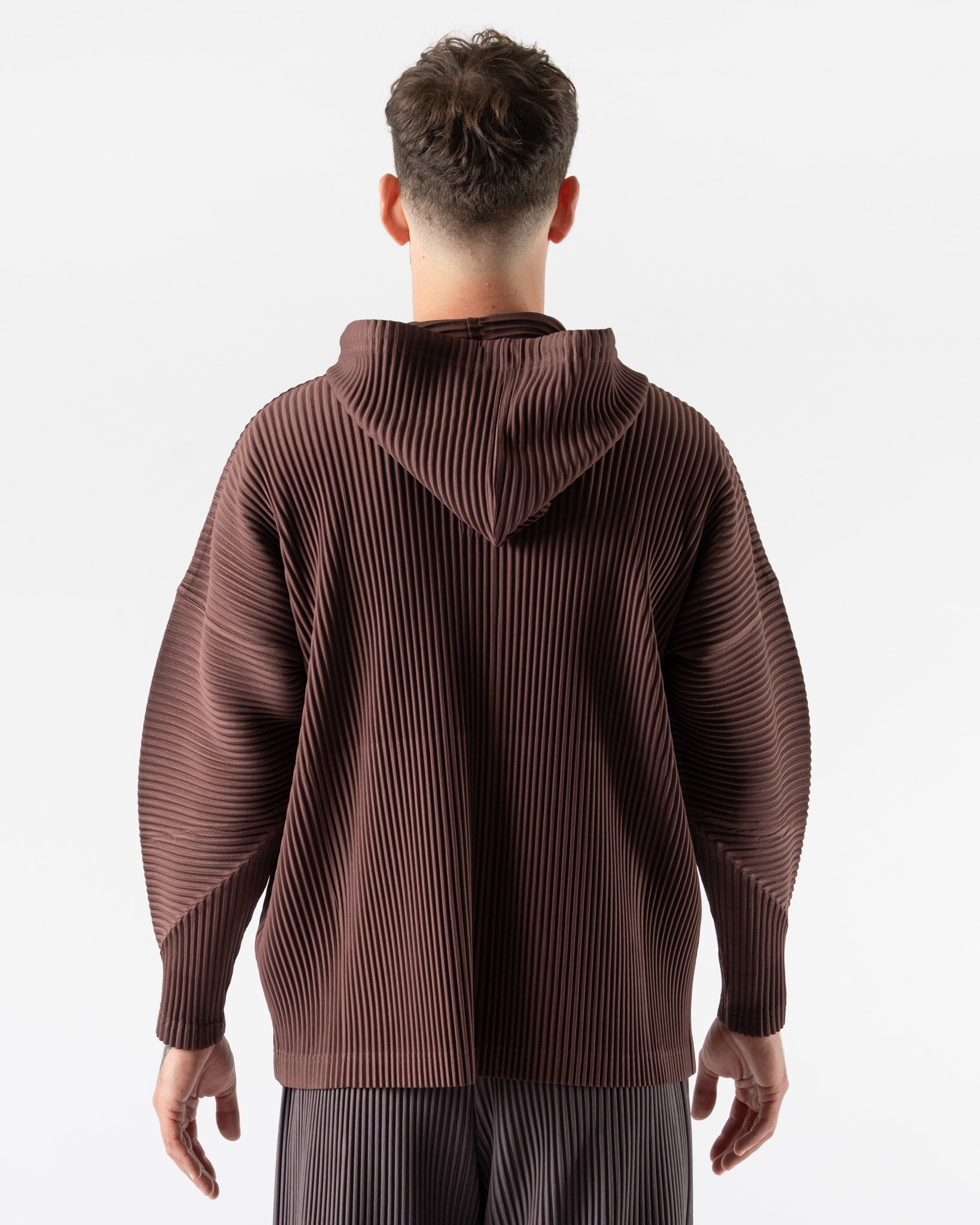 Homme Plissé Issey Miyake Color Pleats in Edge Brown