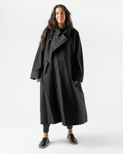 Homme-Plisse-Blank-Coat-in-Black-Santa-Barbara-Boutique-Jake-and-Jones-Sustainable-Fashion